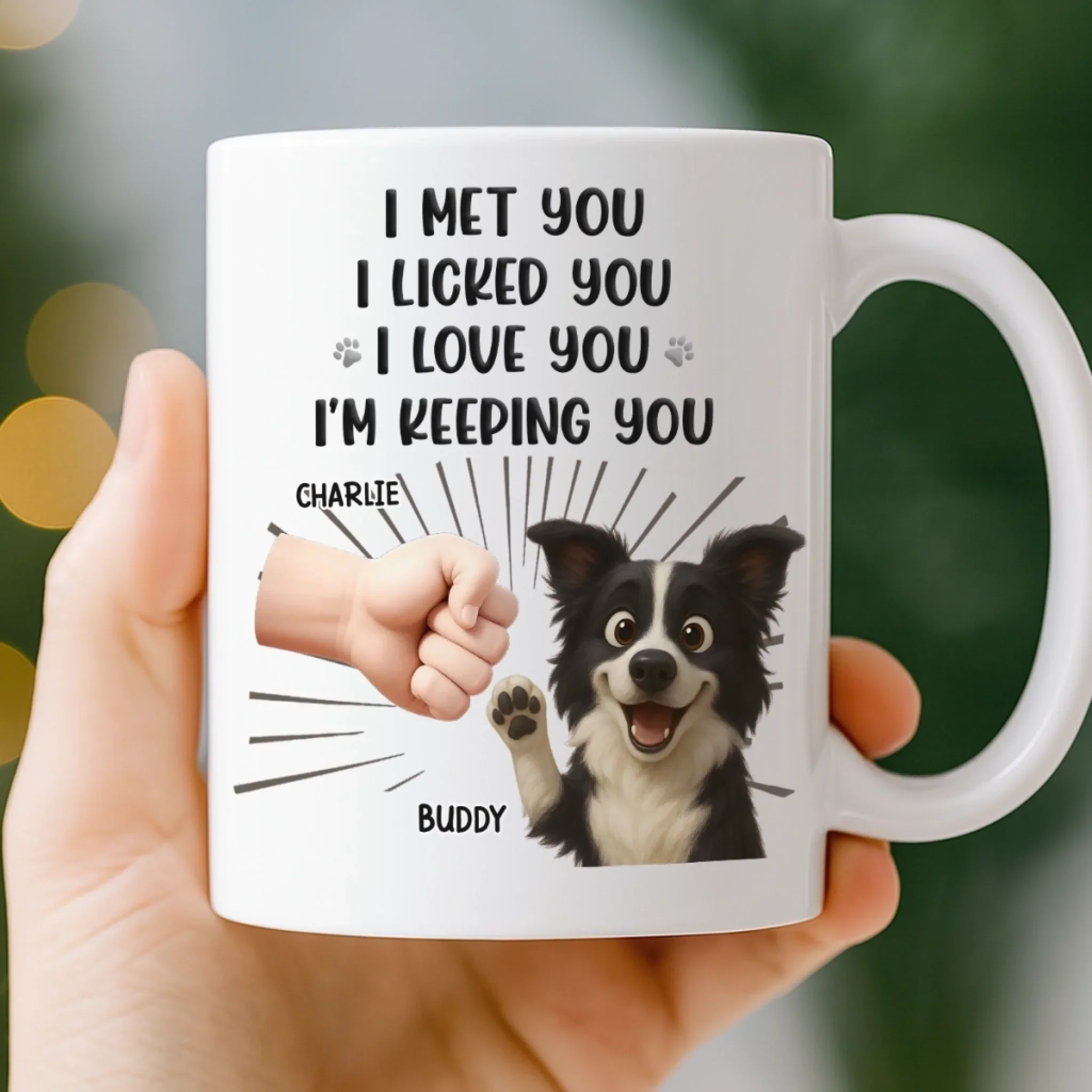 Custom Mug - Personalized Birthday Gifts For Dog Cat Lovers, Dog Dad And Mom, Cat Owners - My Pets Think I’m Cool - Image 3