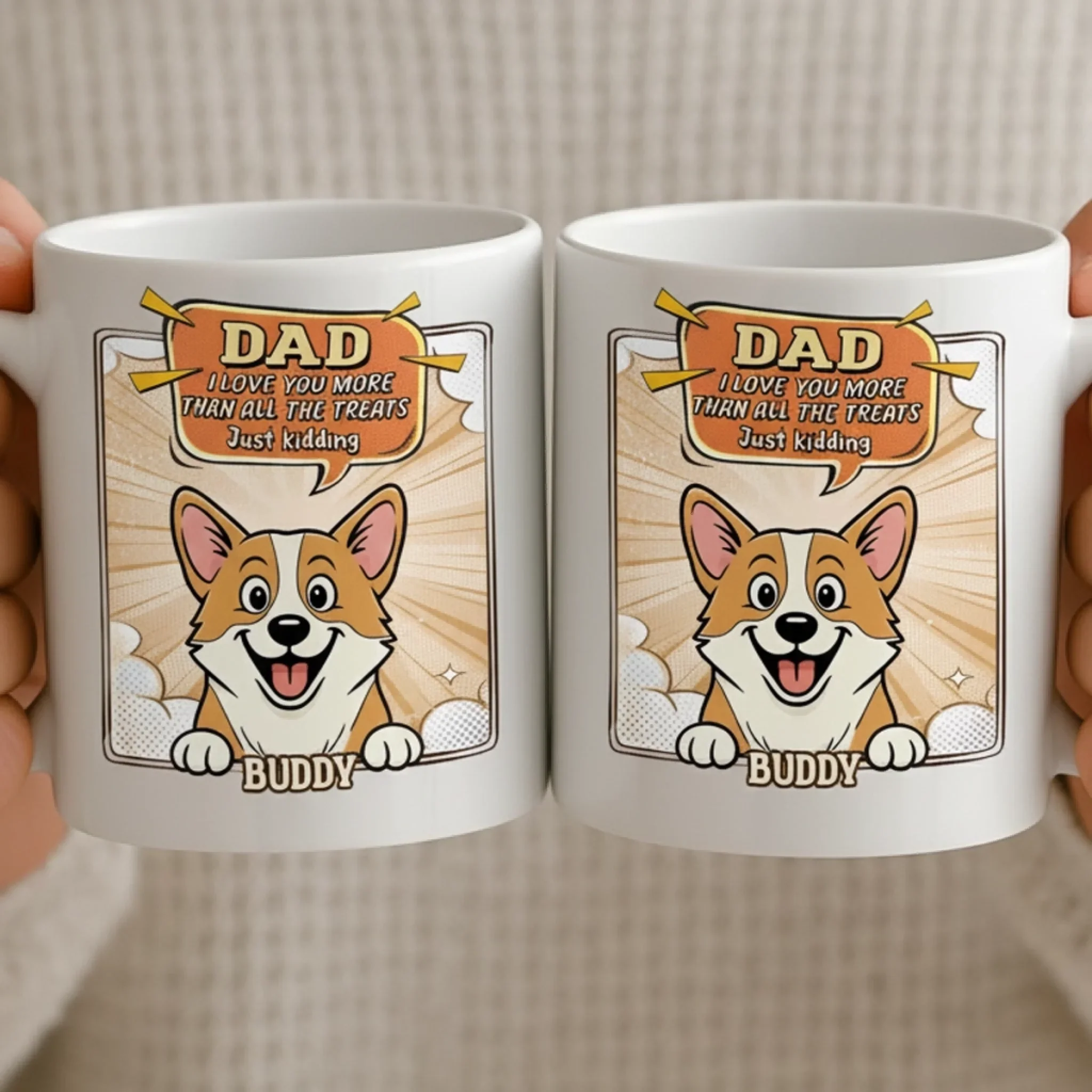 Custom Mug - Personalized Birthday Gifts For Dog Lovers, Dog Dad And Mom - Certified Joy Maker - Image 4