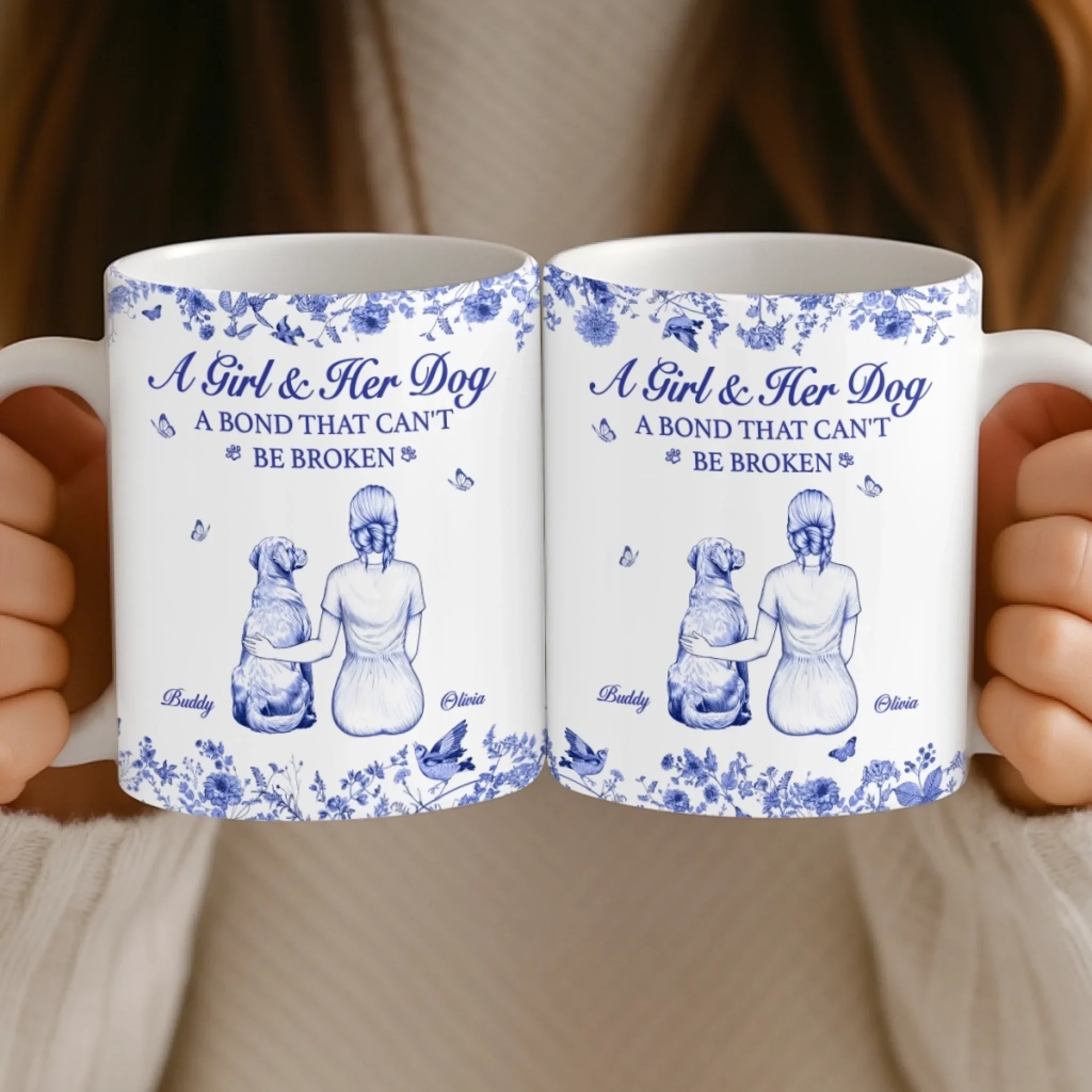 Custom Mug - Personalized Birthday Gifts For Dog Lovers, Dog Dad And Mom - Living The Pup Life - Image 5