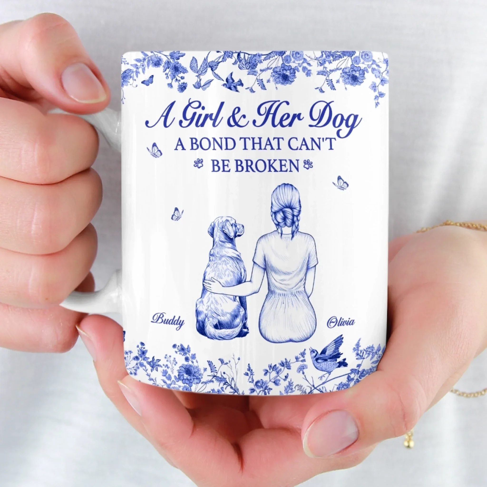 Custom Mug - Personalized Birthday Gifts For Dog Lovers, Dog Dad And Mom - Living The Pup Life - Image 6