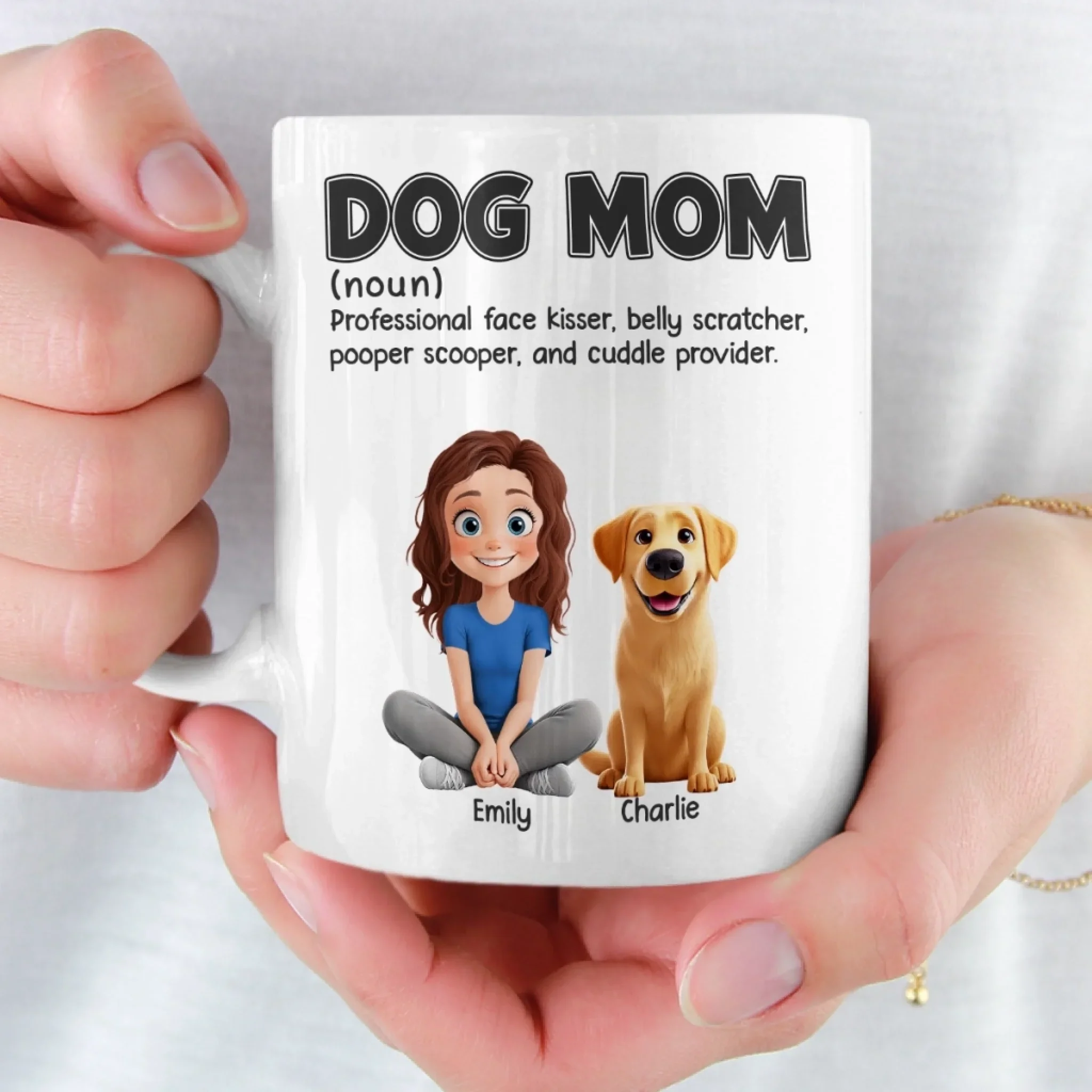 Custom Mug - Personalized Birthday Gifts For Dog Lovers, Dog Dad And Mom - Professional Treat Giver - Image 5