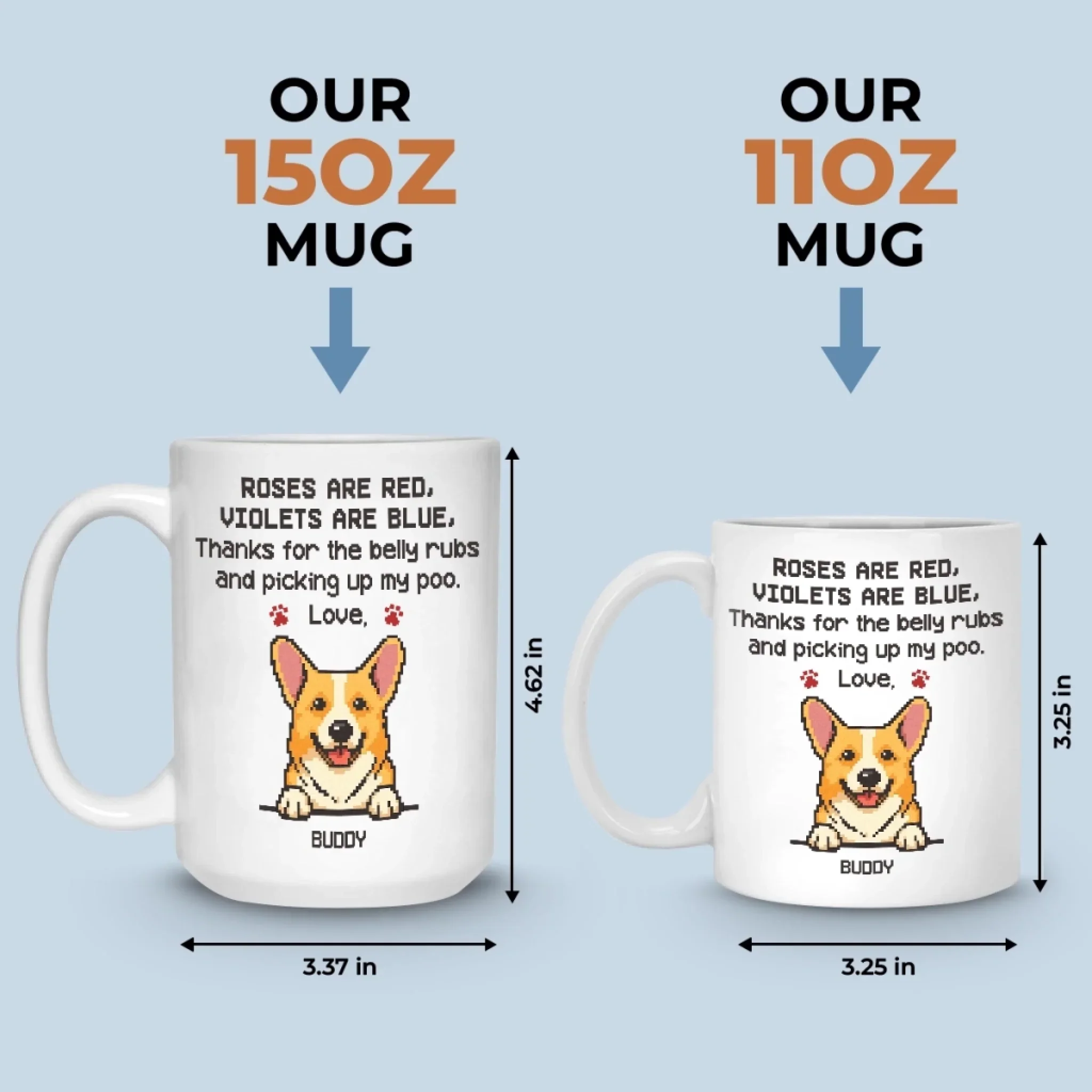 Custom Mug - Personalized Birthday Gifts For Dog Lovers, Dog Dad And Mom - Raising Spirits, Wagging Tails - Image 5