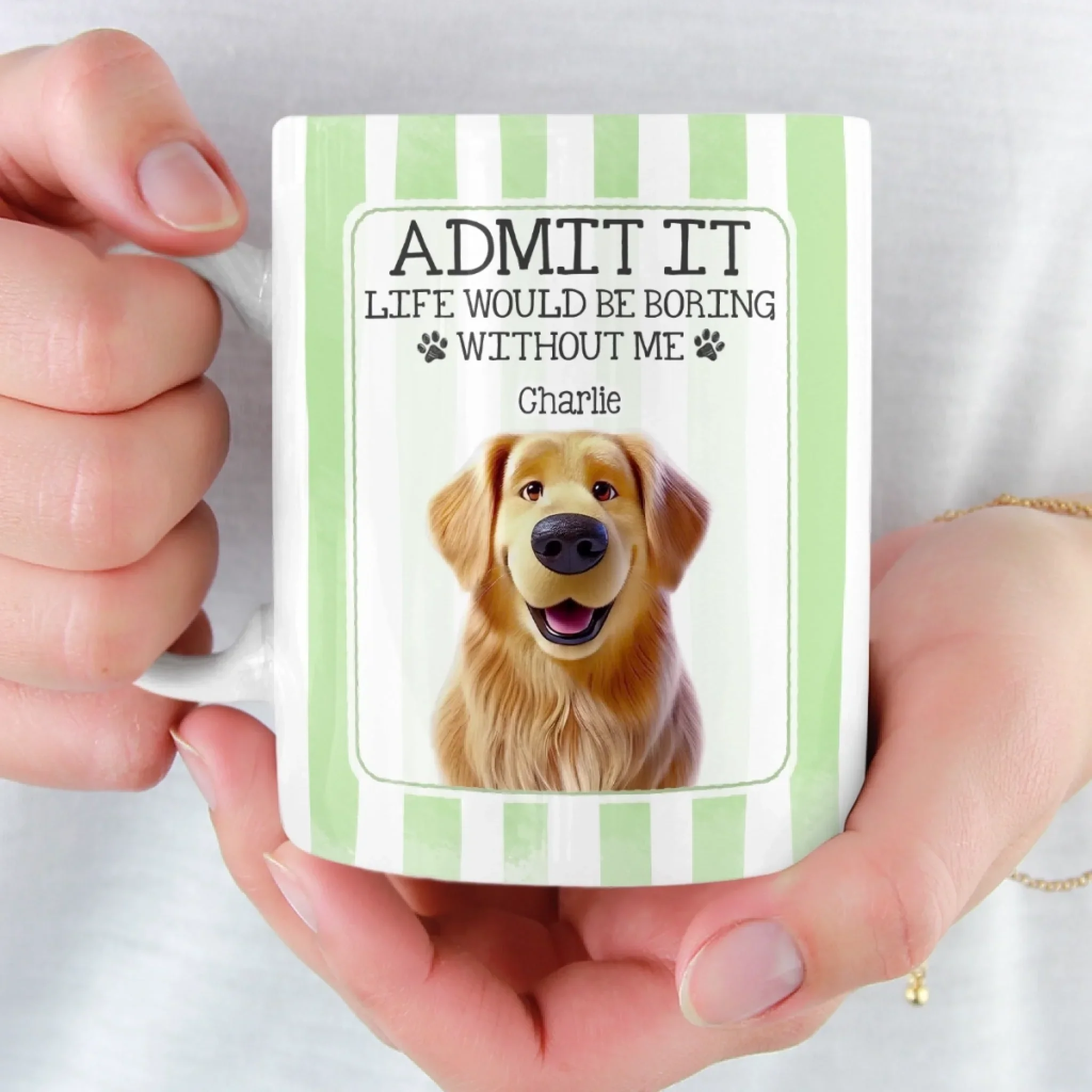 Custom Mug - Personalized Christmas Birthday Gifts For Dog Cat Lovers, Dog Dad And Mom, Cat Owners - Life Is Better With Pets - Image 6