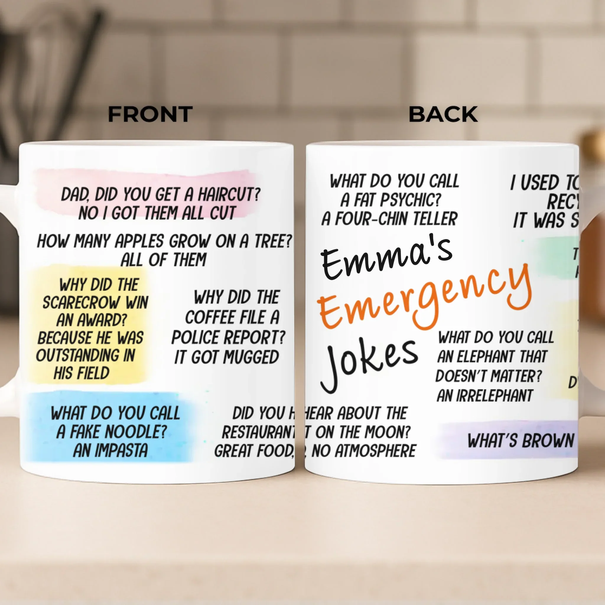 Custom Mug - Personalized Christmas Funny Gifts For Best Friends, Family, Coworker, Work Bestie - Chaos, I Call It Multitasking - Image 3