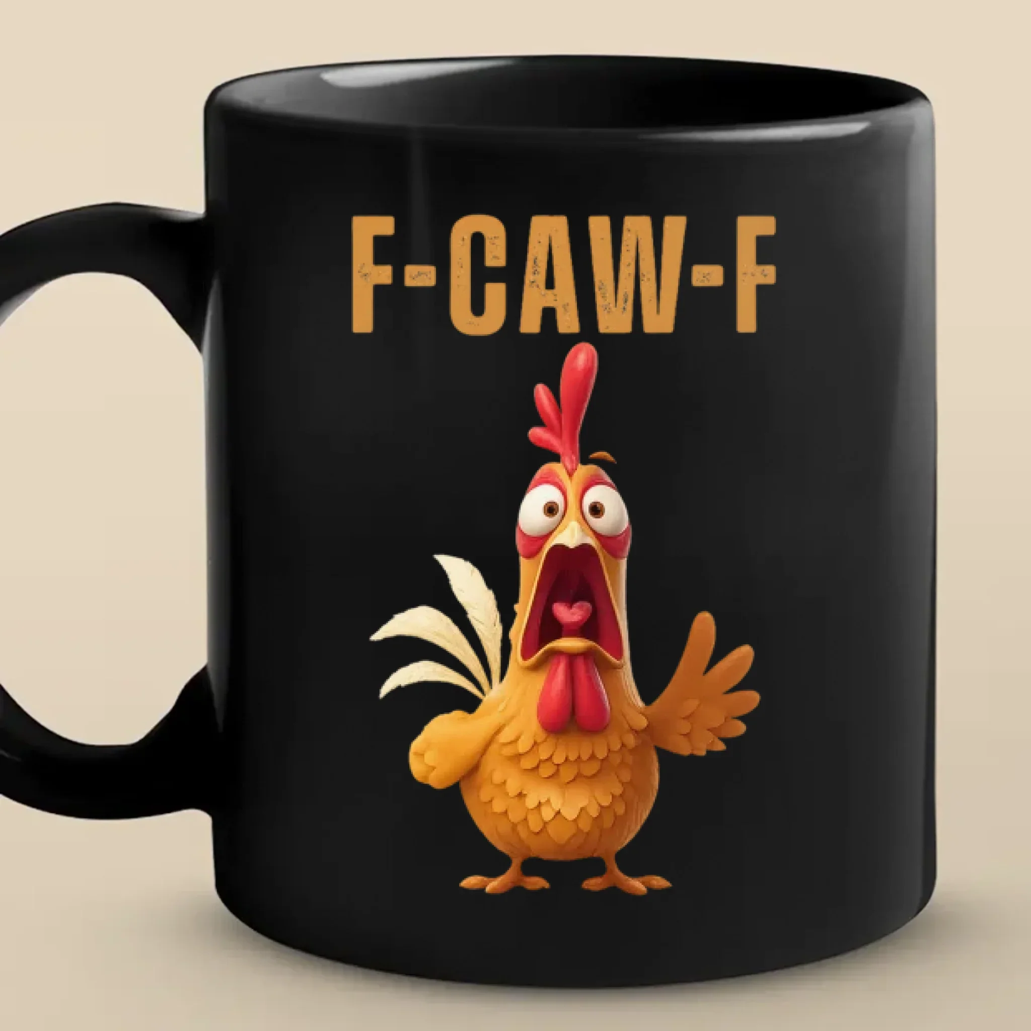 Custom Mug - Personalized Funny Gifts For Best Friends, Family, Coworker, Work Bestie - My Resting Squawk Face - Image 8