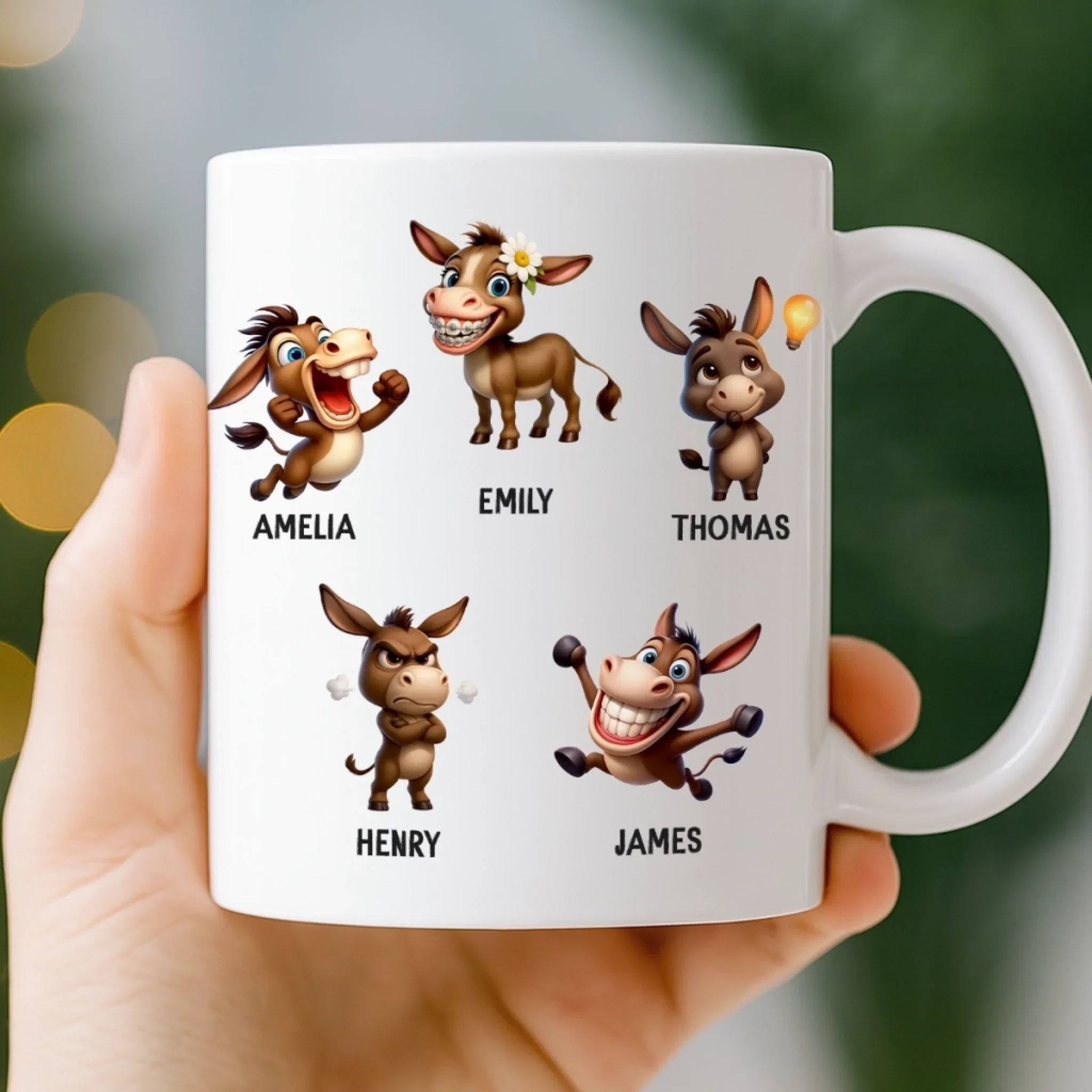 Custom Mug - Personalized Funny Gifts For Coworker, Work Bestie - Low Battery Human - Image 3