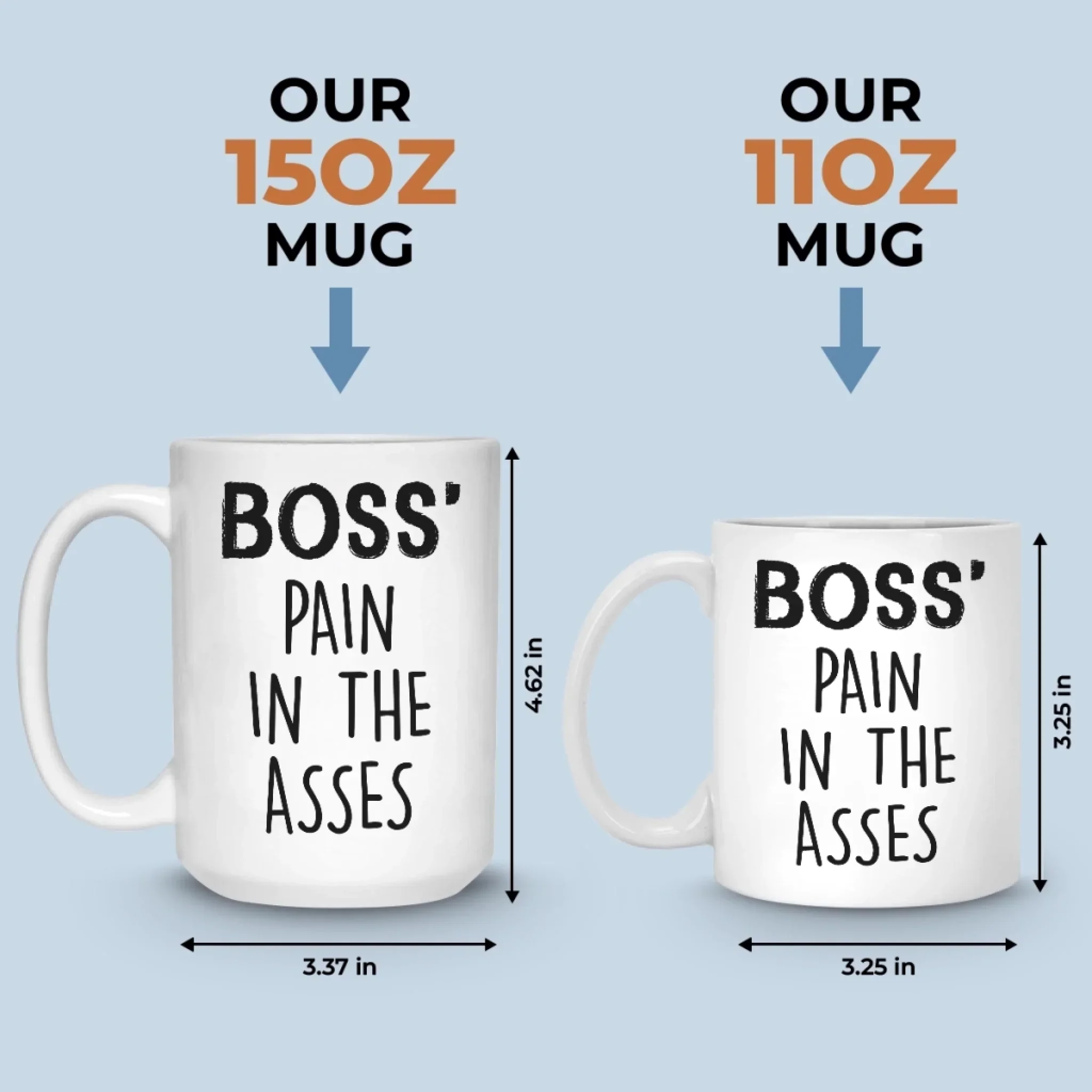 Custom Mug - Personalized Funny Gifts For Coworker, Work Bestie - Low Battery Human - Image 6