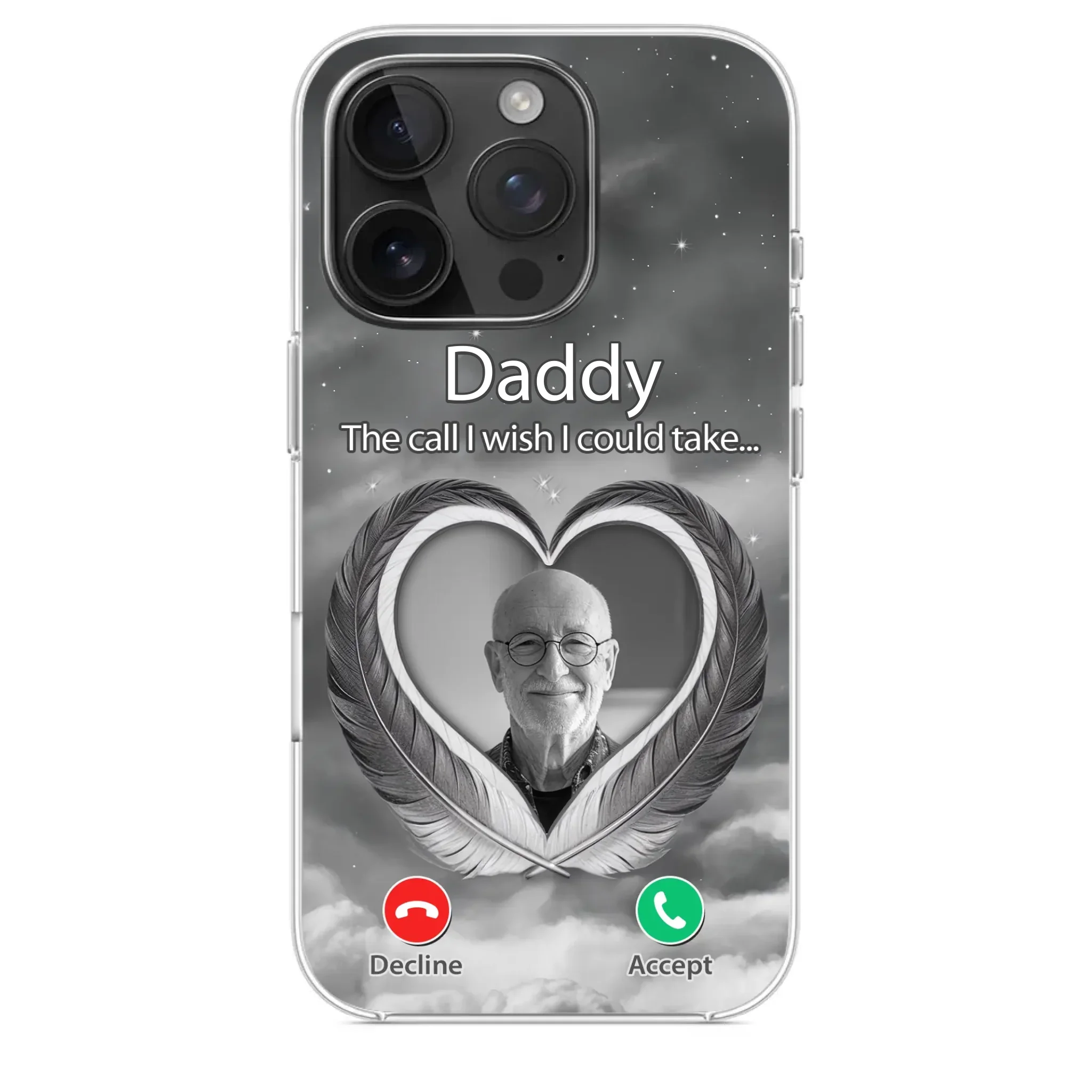 Custom Photo A Little Something To Make You Feel Connected - Memorial Personalized Custom Clear Phone Case - Sympathy Gift For Family Members - Image 30