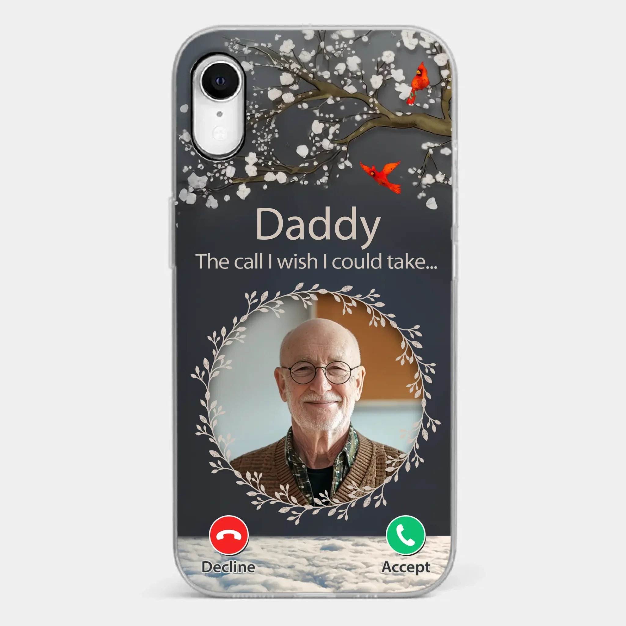 Custom Photo A Personalized Gesture That Brings Comfort And Peace - Memorial Personalized Custom Clear Phone Case - Sympathy Gift For Family Members - Image 25