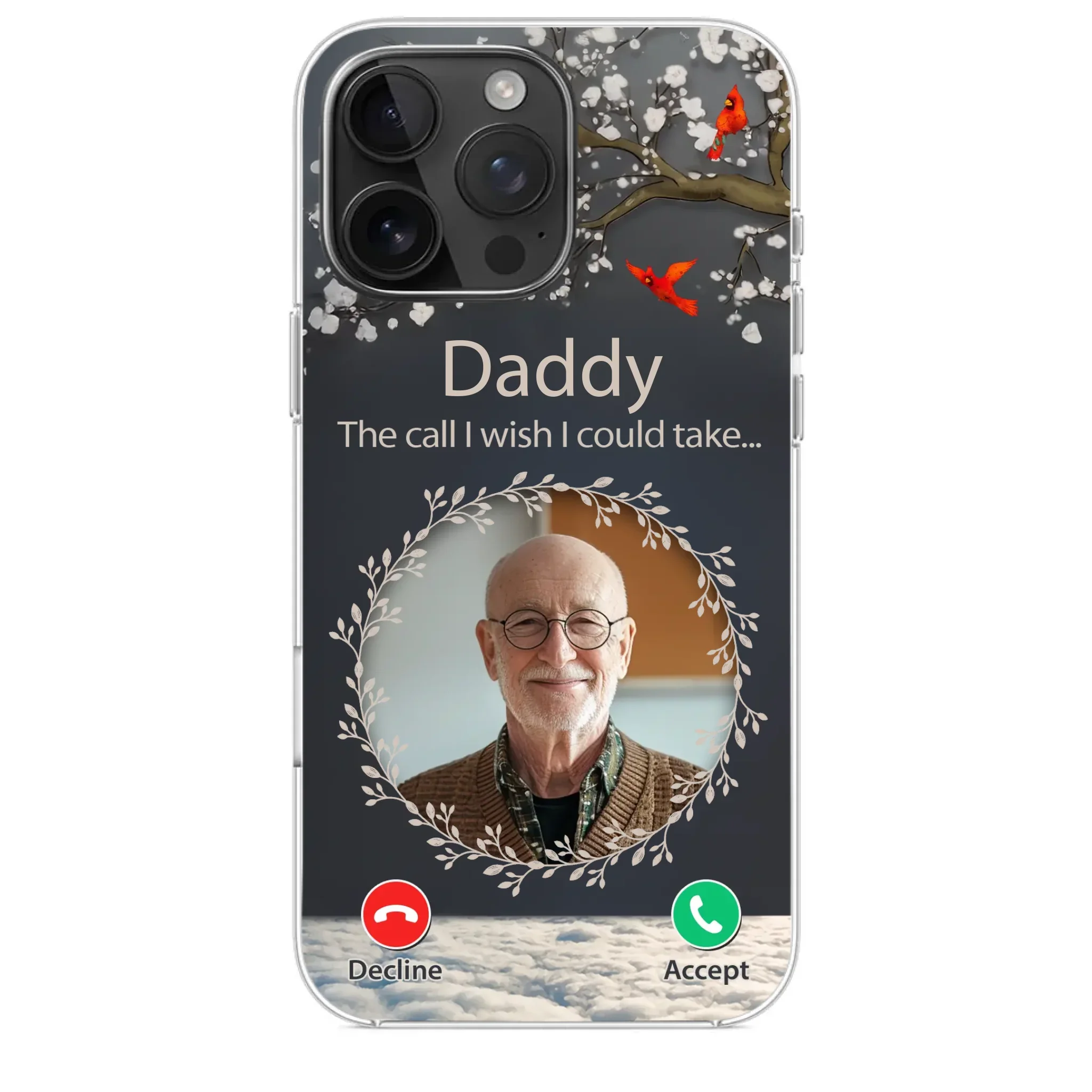Custom Photo A Personalized Gesture That Brings Comfort And Peace - Memorial Personalized Custom Clear Phone Case - Sympathy Gift For Family Members - Image 31