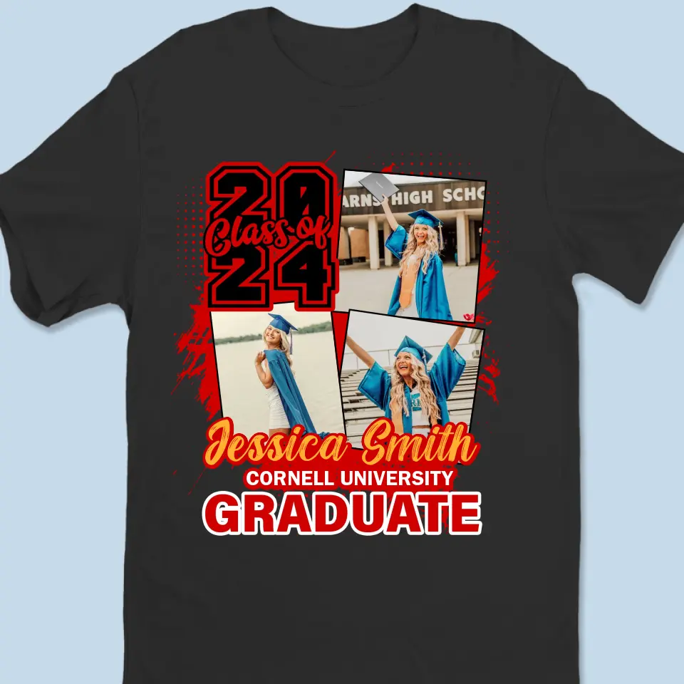 Custom Photo All Our Dreams Can Come True - Family Personalized Custom Unisex T-shirt, Hoodie, Sweatshirt - Graduation Gift For Family Members, Siblings, Brothers, Sisters - Image 2