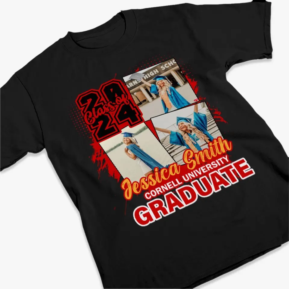 Custom Photo All Our Dreams Can Come True - Family Personalized Custom Unisex T-shirt, Hoodie, Sweatshirt - Graduation Gift For Family Members, Siblings, Brothers, Sisters - Image 3