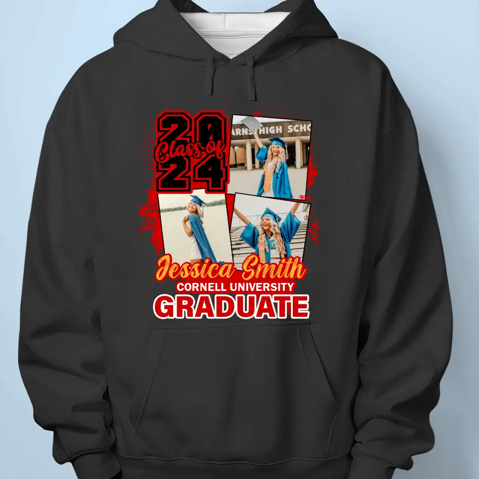 Custom Photo All Our Dreams Can Come True - Family Personalized Custom Unisex T-shirt, Hoodie, Sweatshirt - Graduation Gift For Family Members, Siblings, Brothers, Sisters - Image 5