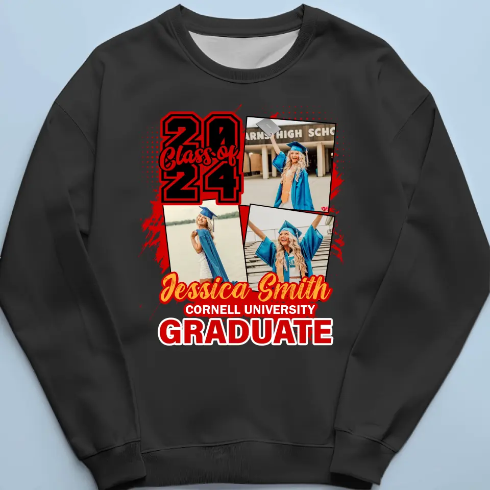 Custom Photo All Our Dreams Can Come True - Family Personalized Custom Unisex T-shirt, Hoodie, Sweatshirt - Graduation Gift For Family Members, Siblings, Brothers, Sisters - Image 6