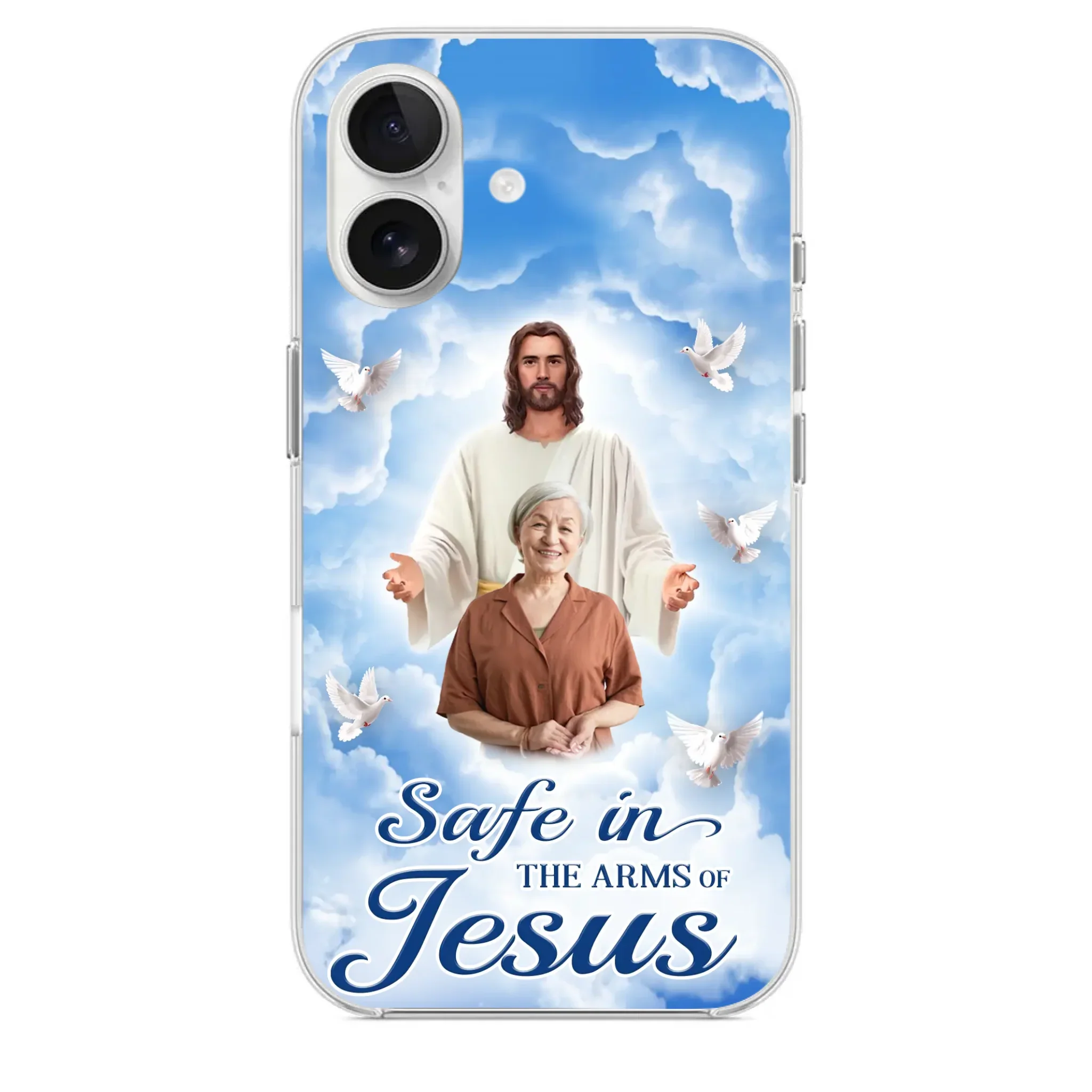 Custom Photo Beautiful As A Bright Shining Star - Memorial Personalized Custom Clear Phone Case - Sympathy Gift For Family Members - Image 28