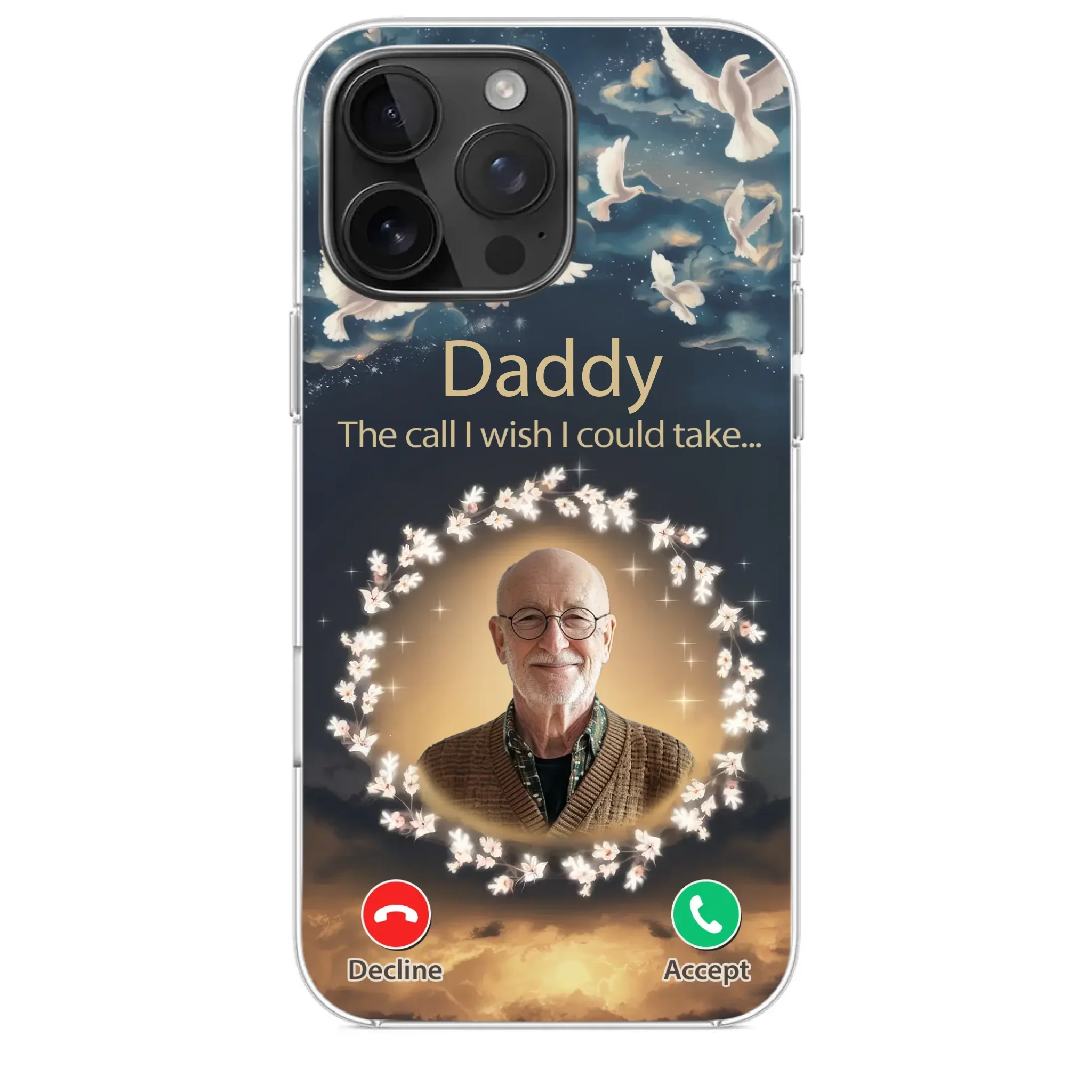 Custom Photo Because Every Memory Deserves A Special Place - Memorial Personalized Custom Clear Phone Case - Sympathy Gift For Family Members - Image 31