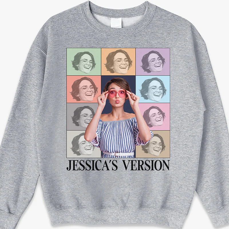 Custom Photo Born This Way - Family Personalized Custom Unisex T-shirt, Hoodie, Sweatshirt - Gift For Family Members - Image 4