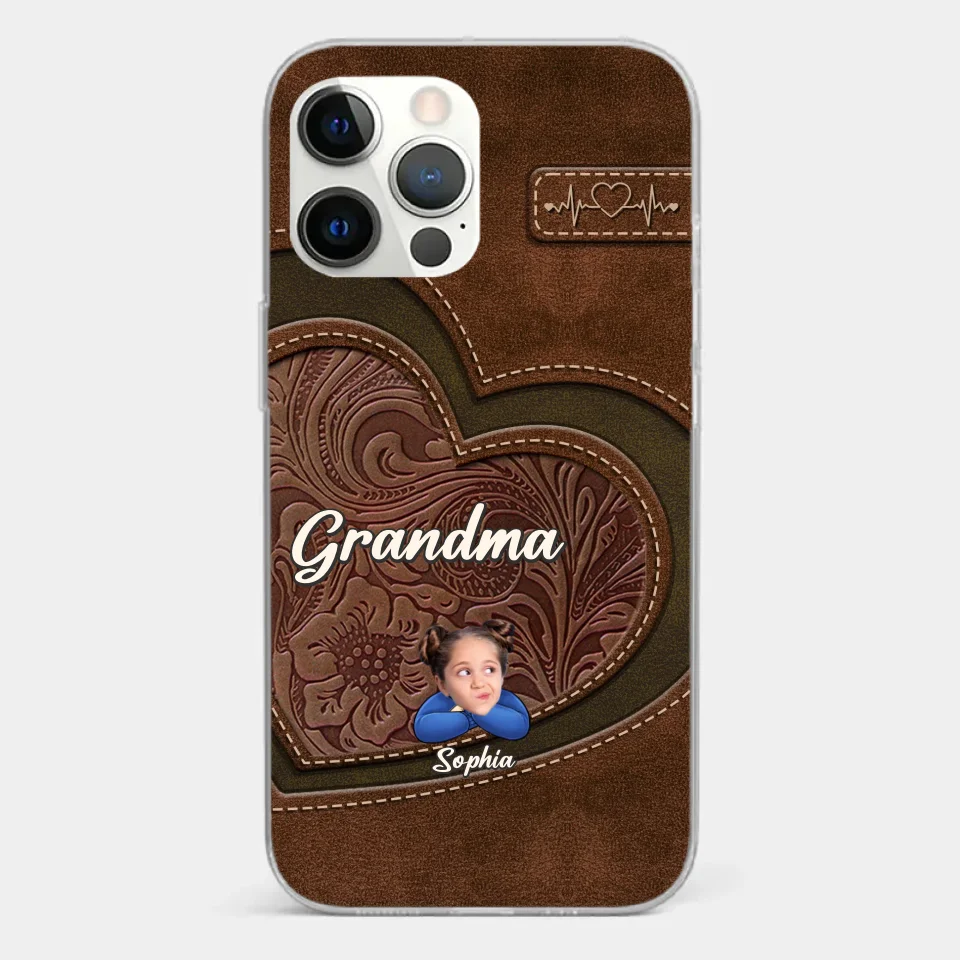 Custom Photo Call Me Grandma - Family Personalized Custom Clear Phone Case - Gift For Mom, Grandma - Image 11