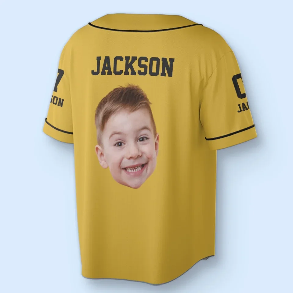 Custom Photo Every Game Is A New Beginning - Personalized Custom Baseball Jersey - Gift For Sport Lovers, Sport Players - Image 3