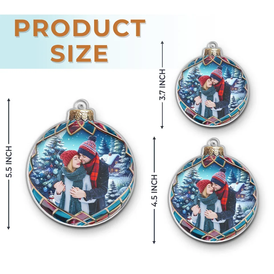 Custom Photo Every Moment With You Is A Sweet Delight - Couple Personalized Custom Ornament - Acrylic Custom Shaped - Christmas Gift For Husband Wife, Anniversary - Image 6