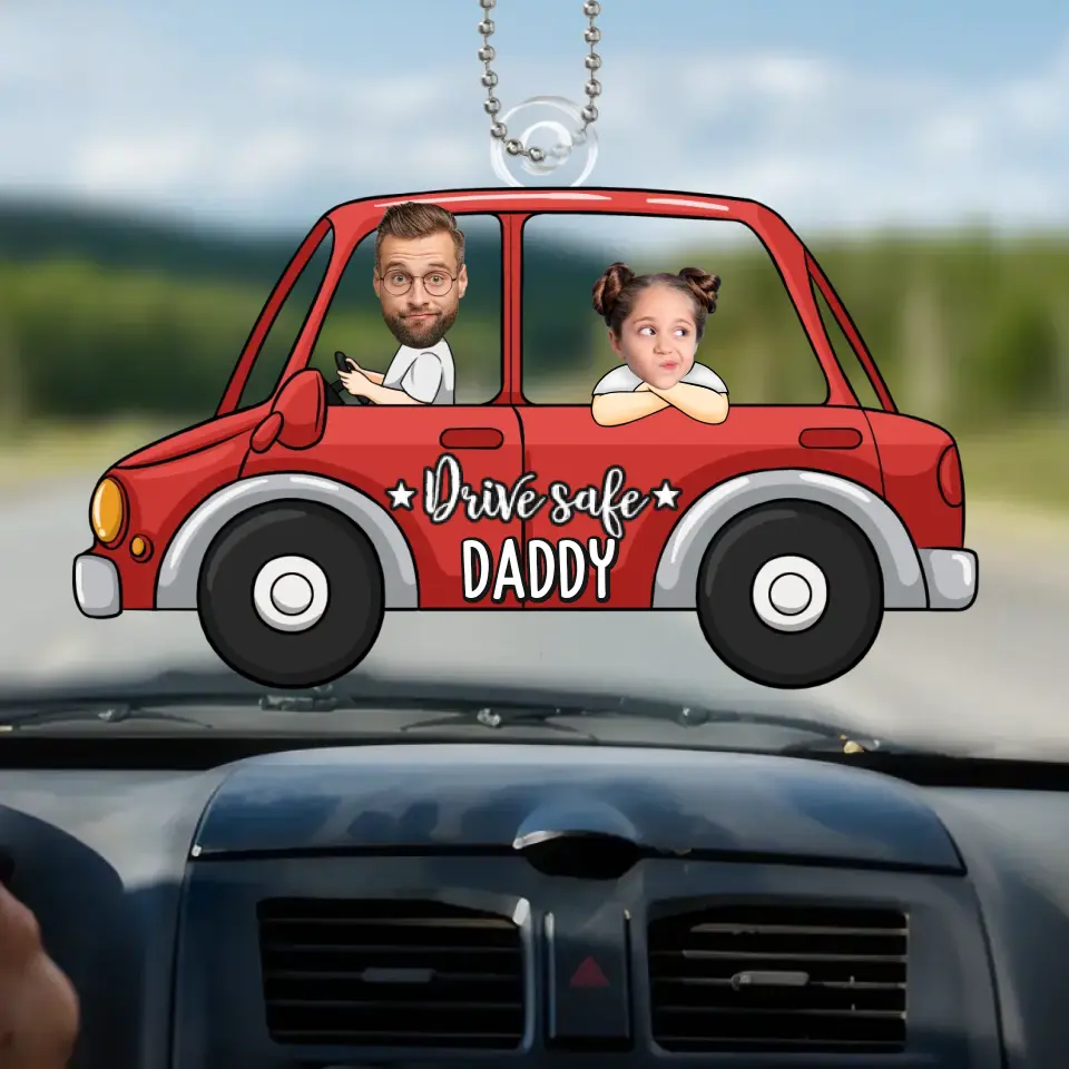 Custom Photo Family Trips Fuel The Soul - Family Personalized Custom Car Ornament - Acrylic Custom Shaped - Gift For Family Members - Image 2