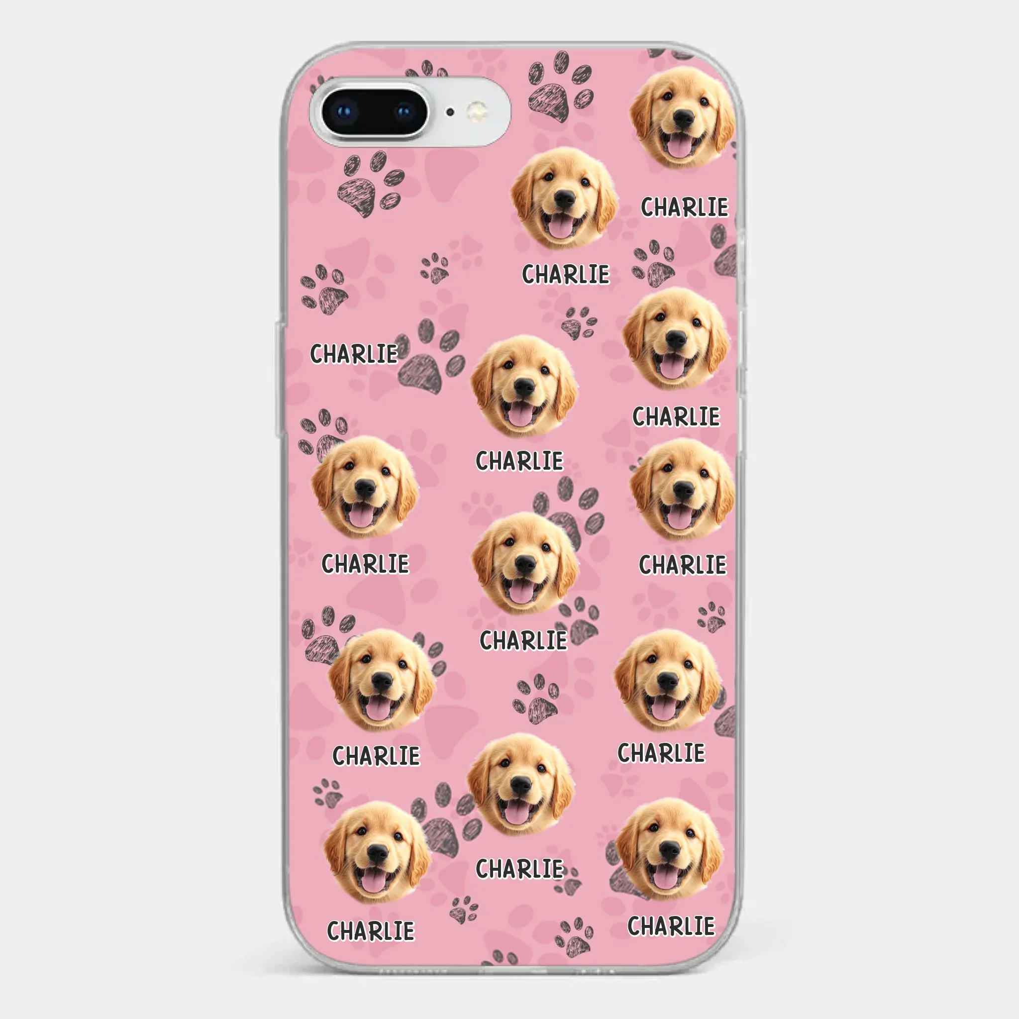 Custom Photo Fluff And Love, That’s All We Need - Dog & Cat Personalized Custom Clear Phone Case - Gift For Pet Owners, Pet Lovers - Image 4