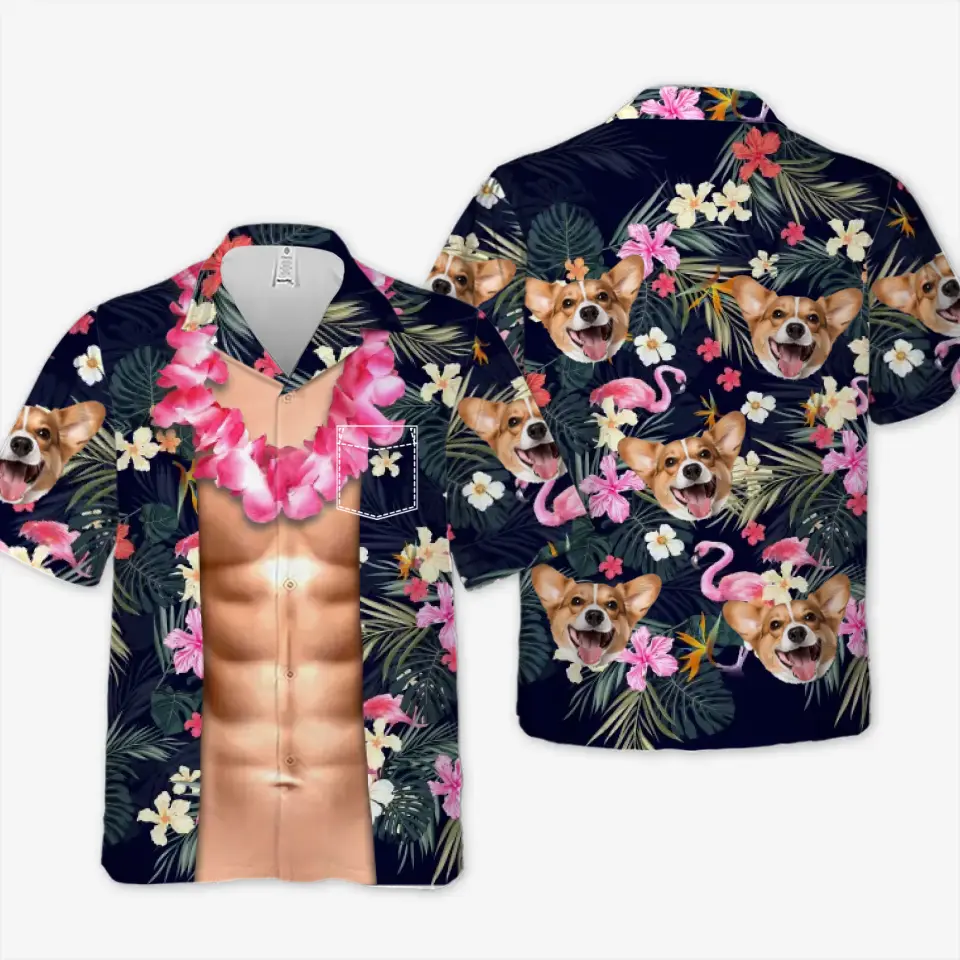 Custom Photo Good Times And Tan Lines - Family Personalized Custom Unisex Tropical Hawaiian Aloha Shirt - Summer Vacation Gift, Gift For Family Members - Image 3
