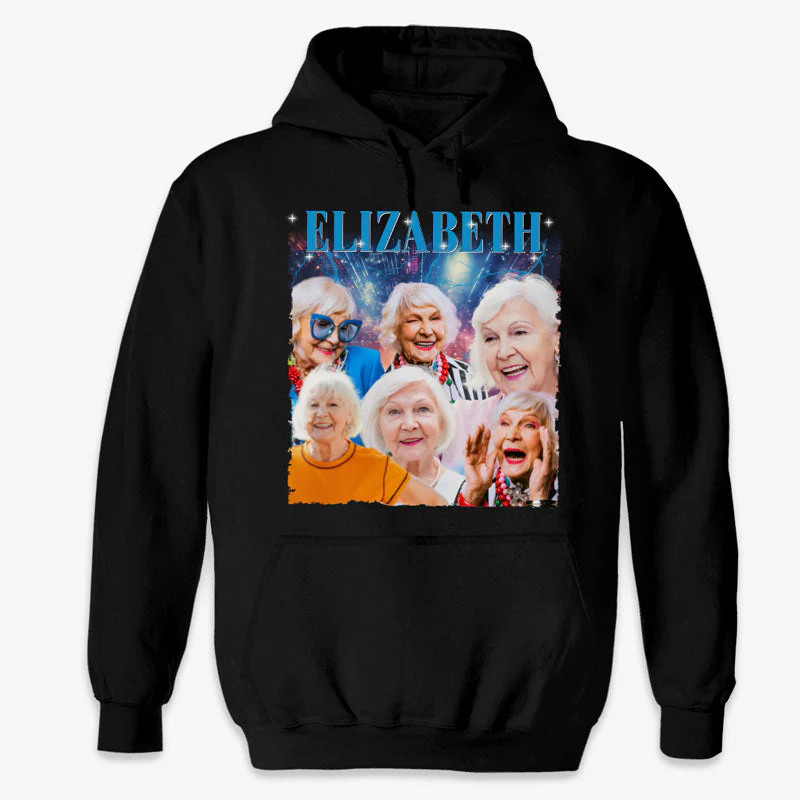 Custom Photo Good Vibes Good Life - Family Personalized Custom Unisex T-shirt, Hoodie, Sweatshirt - Gift For Family Members - Image 6