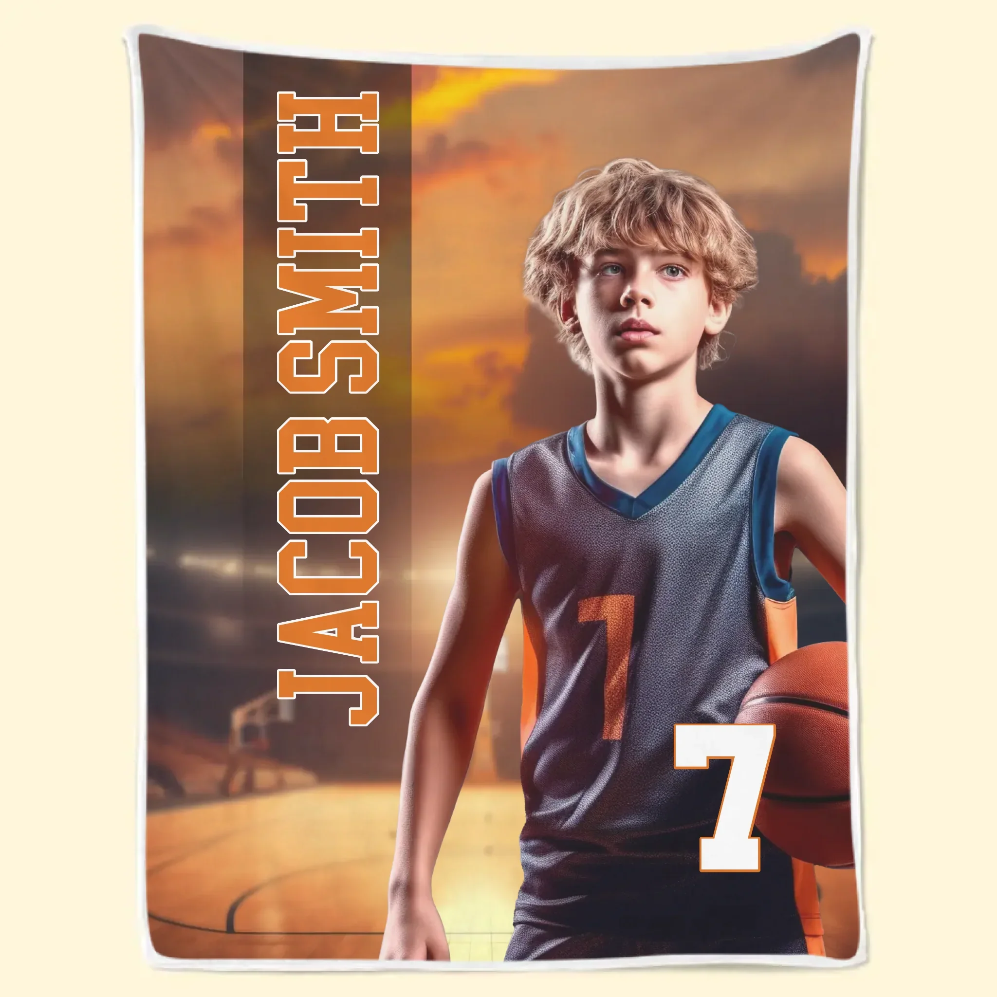 Custom Photo Hustle, Hit, Never Quit - Family Personalized Custom Blanket - Gift For Yourself, Best Friends, Siblings, Family Members - Image 2