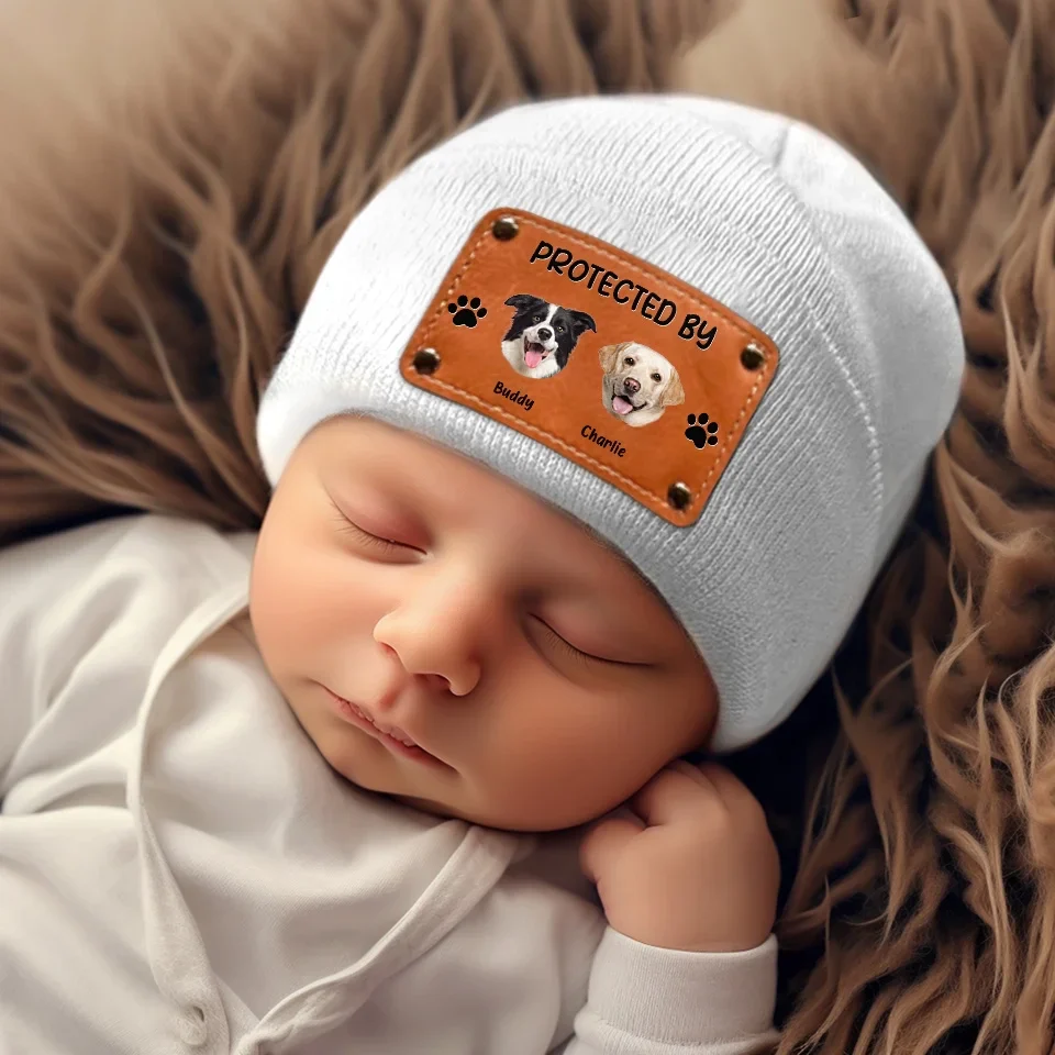 Custom Photo I Am So Grateful To Have You In My Life - Dog & Cat Personalized Custom Baby Beanie Hat - Gift For Pet Owners, Pet Lovers - Image 6