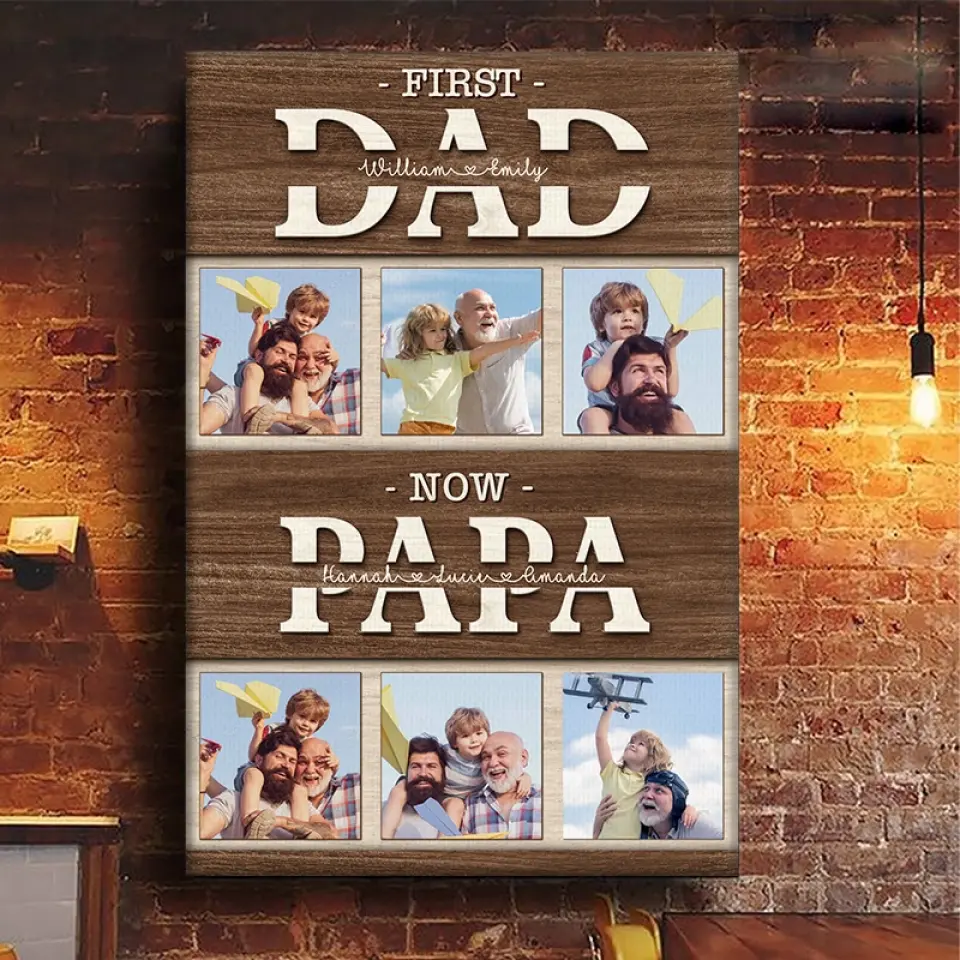 Custom Photo I Know You Love Me Unconditionally - Family Personalized Custom Vertical Canvas - Father's Day, Gift For Dad - Image 3