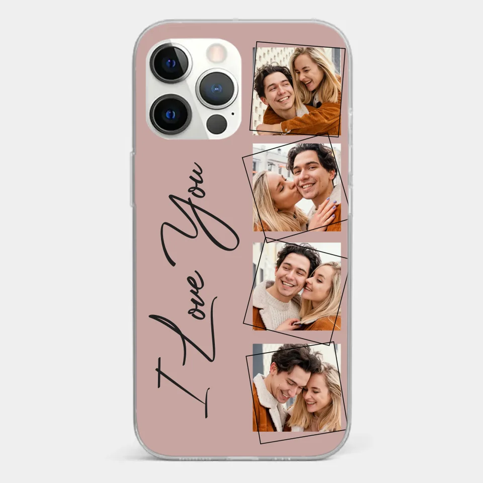 Custom Photo I Love You So Much - Couple Personalized Custom Clear Phone Case - Gift For Husband Wife, Anniversary - Image 11