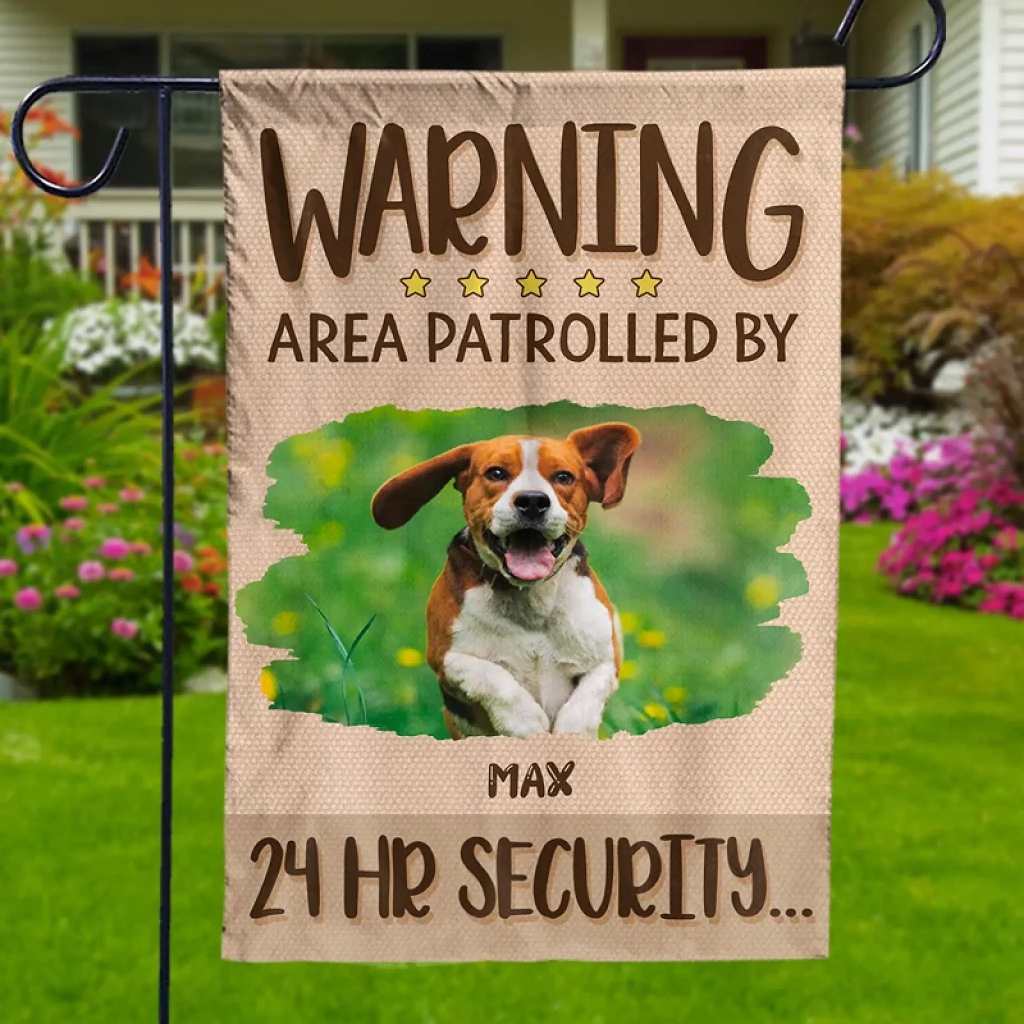 Custom Photo I May Be Small, But I’m Mighty - Dog & Cat Personalized Custom Flag - Gift For Pet Owners, Pet Lovers - Image 4