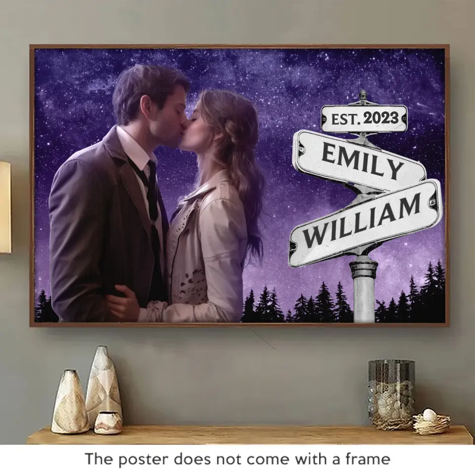 Custom Photo I Still Fall In Love With You Everyday - Couple Personalized Custom Horizontal Poster - Gift For Husband Wife, Anniversary - Image 2