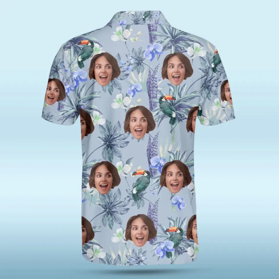Custom Photo In The Mood For Summer - Family Personalized Custom All Over Print Polo Shirt - Summer Vacation Gift, Gift For Family Members - Image 5