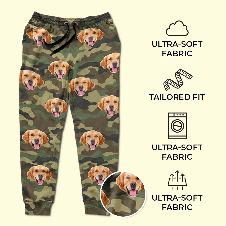 Custom Photo Jingle All The Way With My Furry Friend - Dog & Cat Personalized Custom Unisex Sweatpants - Christmas Gift For Pet Owners, Pet Lovers - Image 5