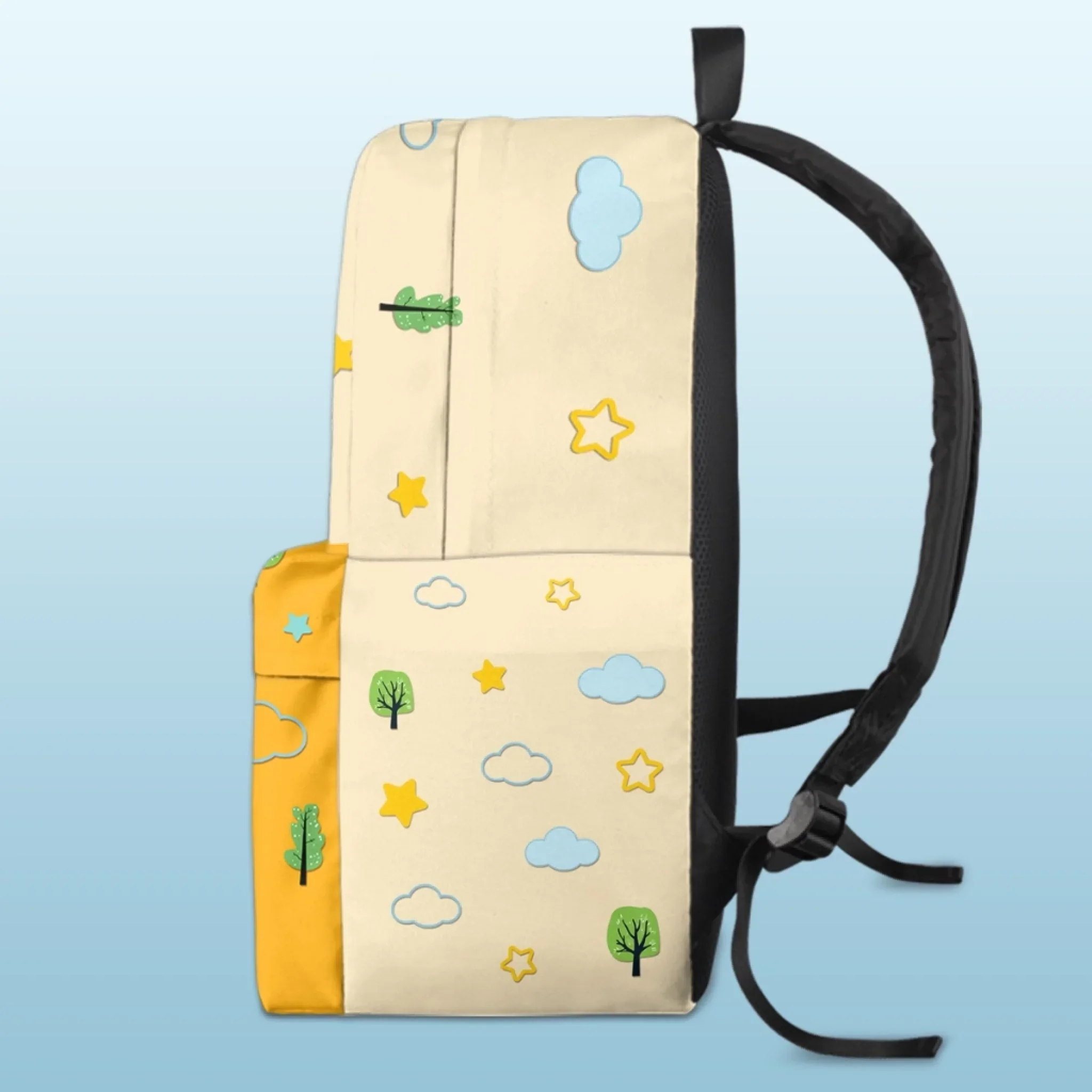Custom Photo Kids Backpack - Personalized Back To School Gifts For Kids - Hero In Training Mode - Image 4