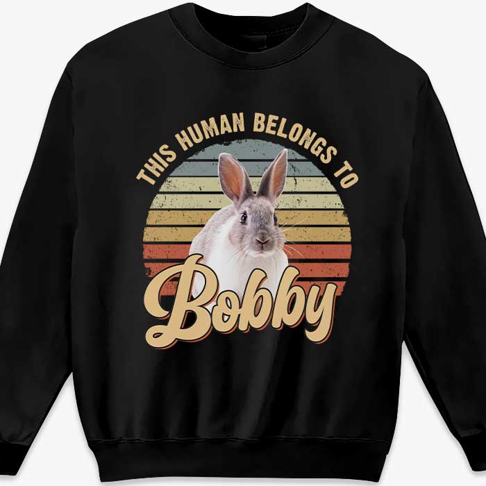 Custom Photo Life Is Better With A Bunny Rabbit - Rabbit Personalized Custom Unisex T-shirt, Hoodie, Sweatshirt - Gift For Pet Owners, Pet Lovers - Image 5