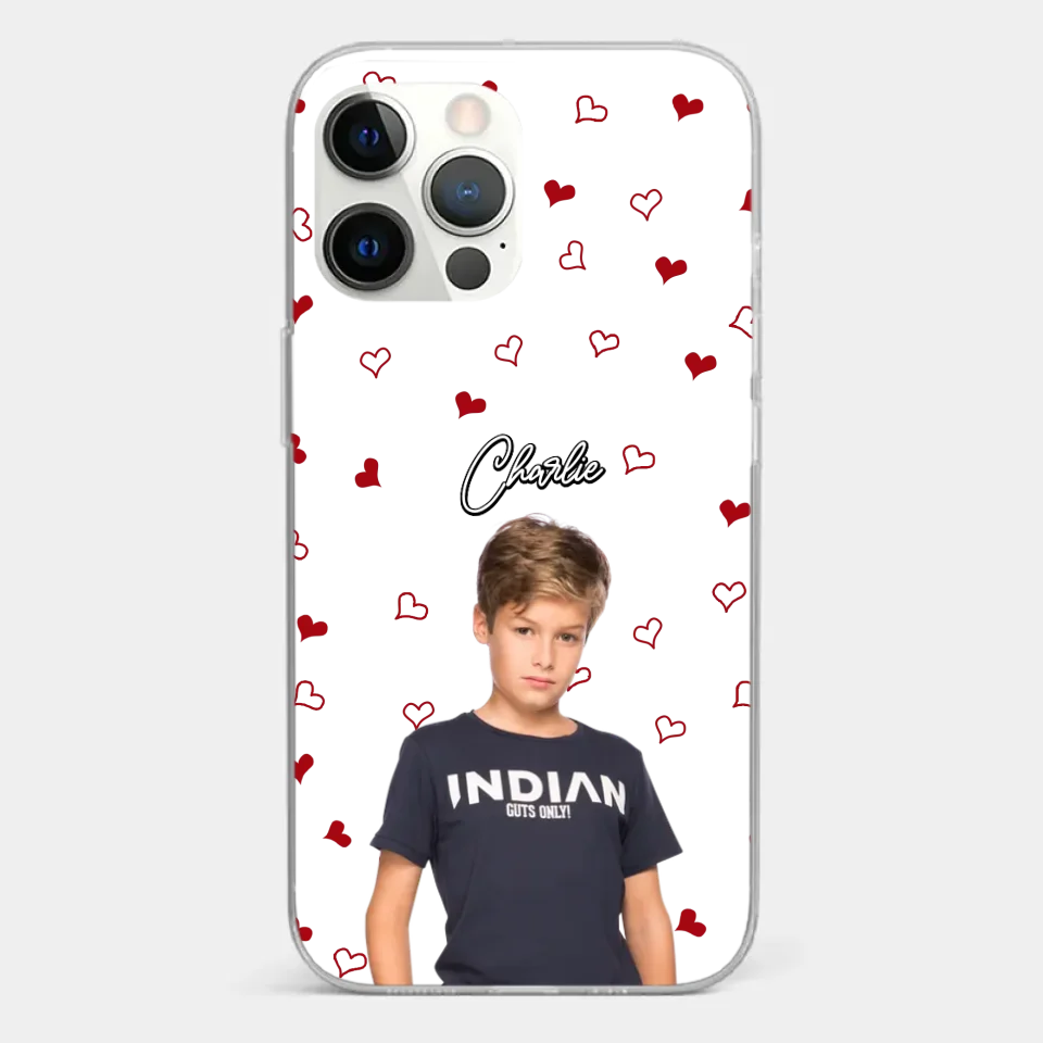 Custom Photo Love You So Much - Family Personalized Custom Clear Phone Case - Gift For Mom, Grandma - Image 11