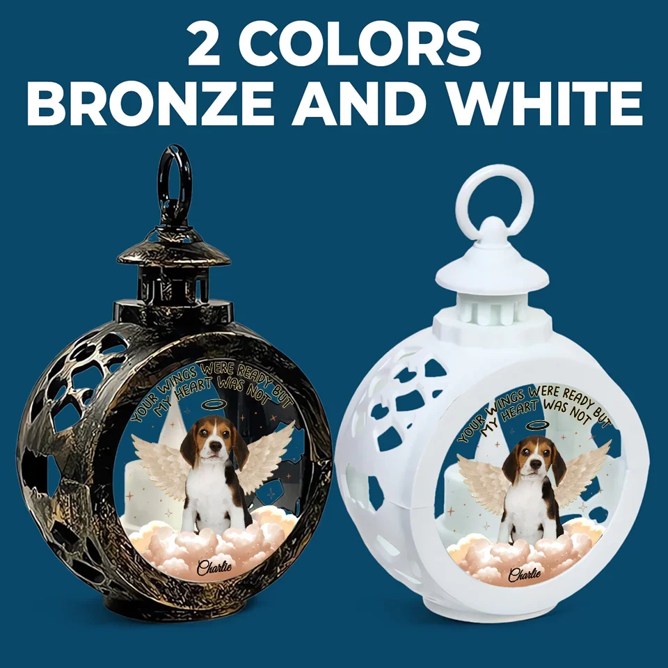 Custom Photo Memories Are The Light That Guides Our Hearts - Memorial Personalized Custom Candlelight Lantern Ornament - Christmas Gift, Sympathy Gift For Pet Owners, Pet Lovers - Image 6