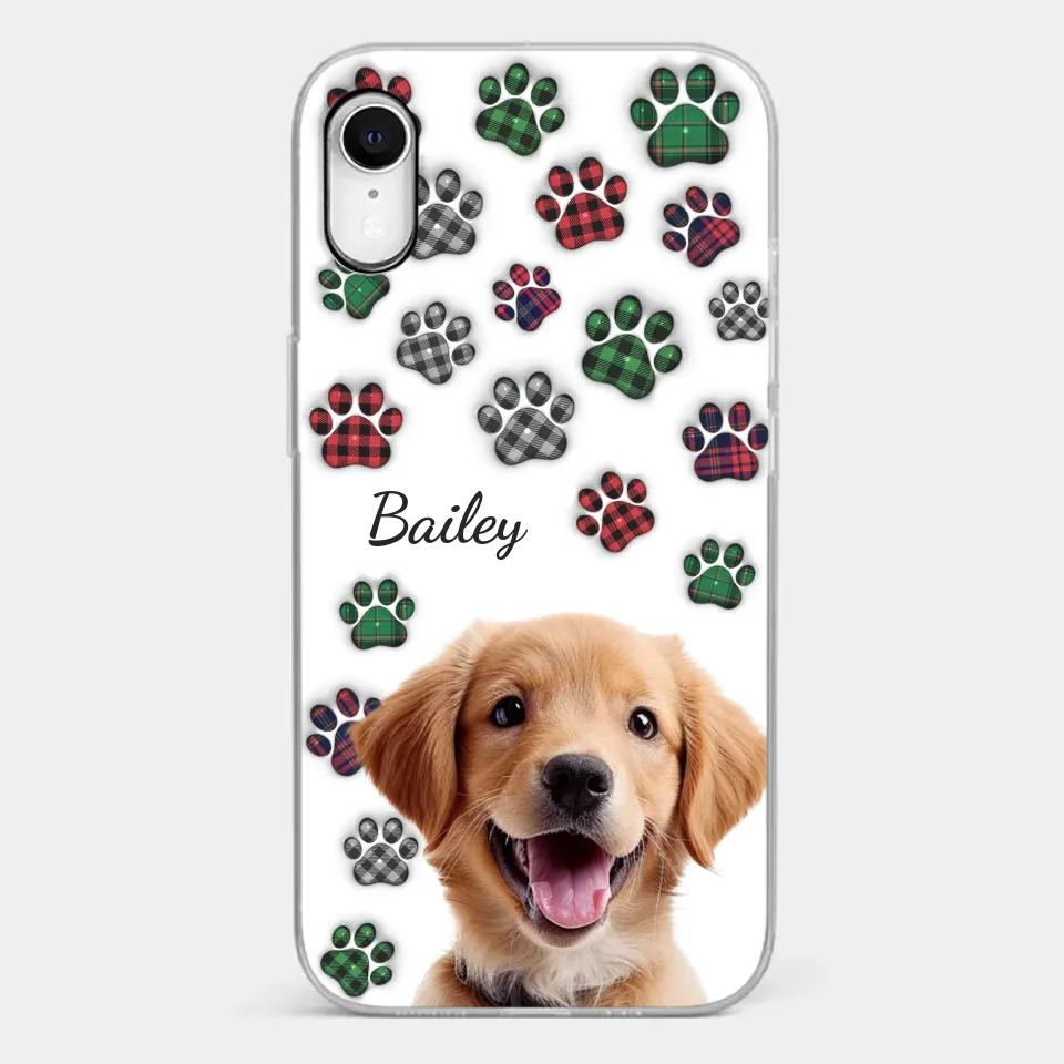 Custom Photo My Best Friend Has Four Paws - Dog & Cat Personalized Custom 3D Inflated Effect Printed Clear Phone Case - Gift For Pet Owners, Pet Lovers - Image 25