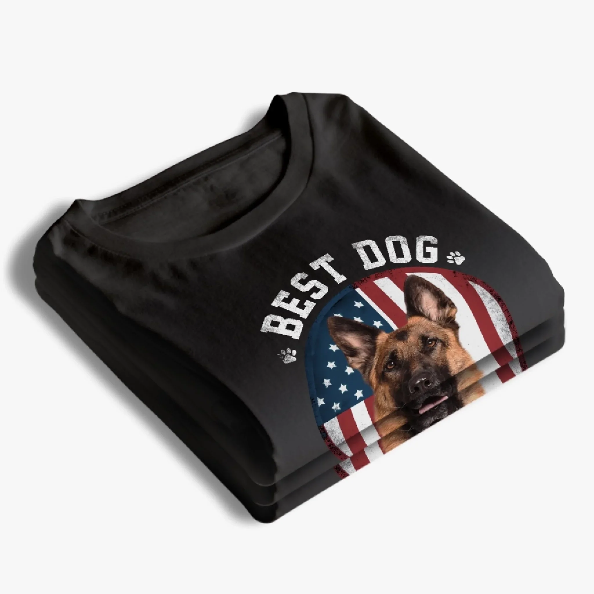Custom Photo My Heart Beats Dog - Dog & Cat Personalized Custom Unisex T-shirt, Premium T-shirt, Hoodie - Father's Day, Gift For Dad, Pet Owners, Pet Lovers - Image 4