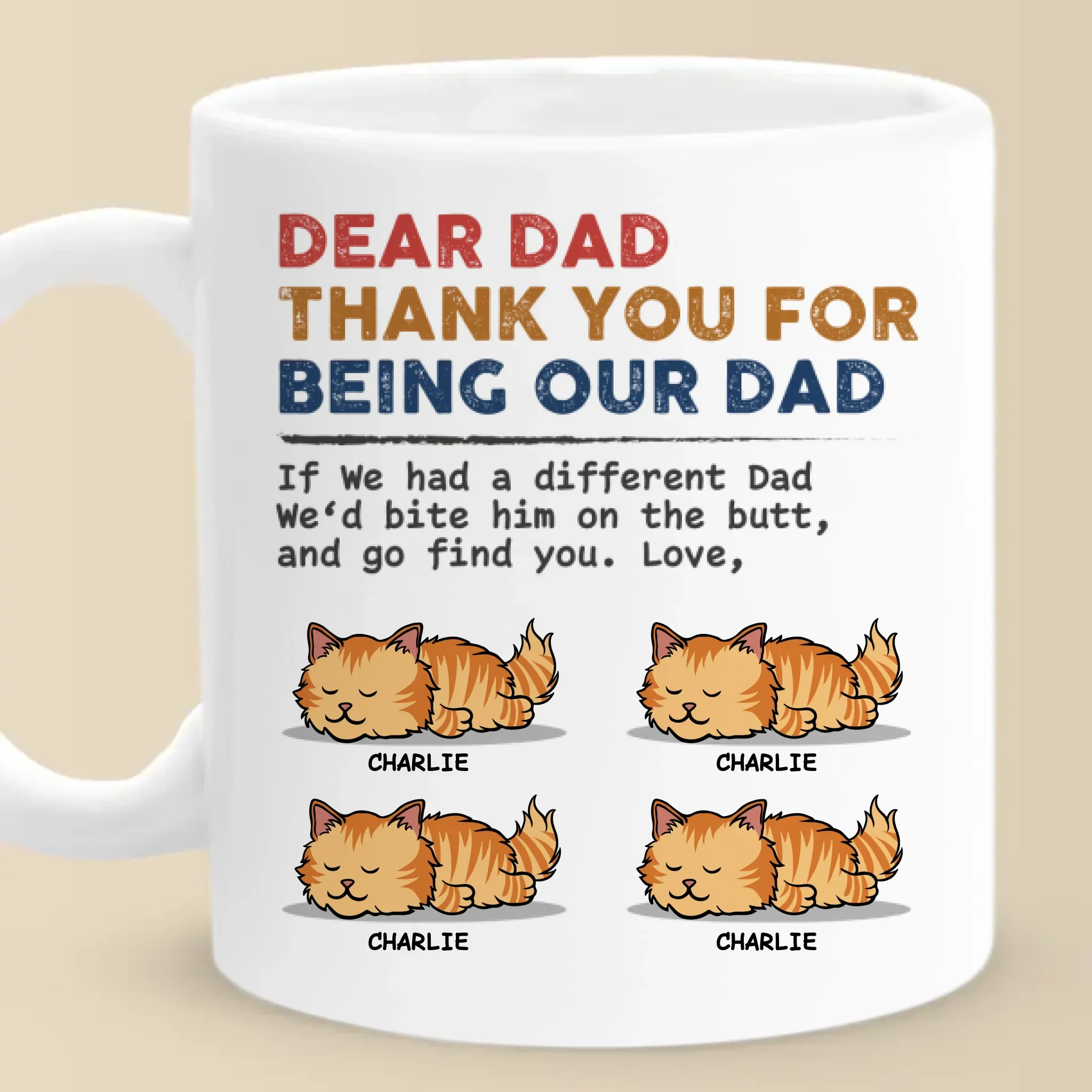 Custom Photo My Pet Runs The House, I Just Pay The Bills - Dog & Cat Personalized Custom Mug - Gift For Pet Owners, Pet Lovers - Image 2