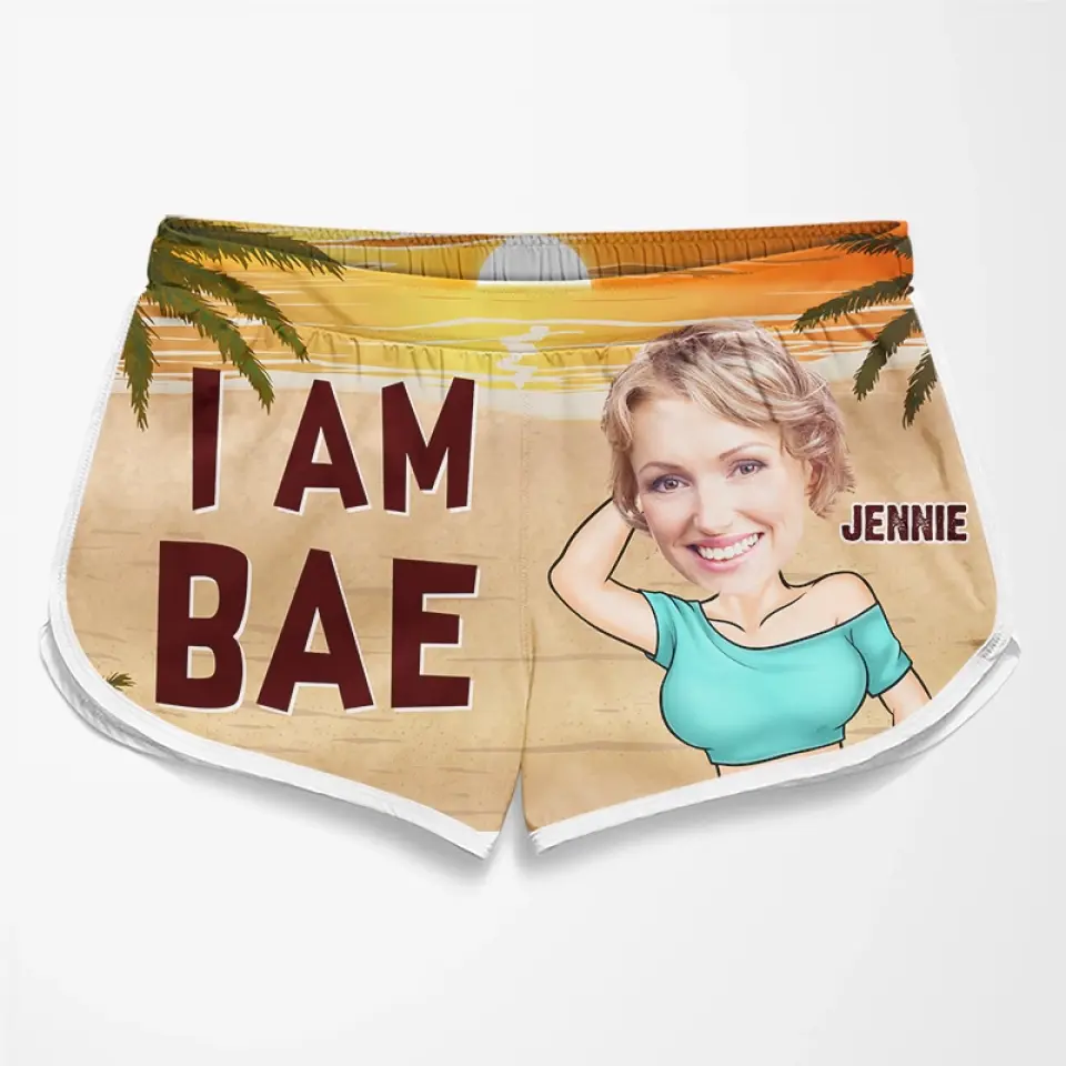 Custom Photo My Wife Is Just The Decision Maker - Funny Personalized Custom Tropical Hawaiian Aloha Couple Beach Shorts - Summer Vacation Gift, Birthday Party Gift For Husband Wife, Anniversary - Image 3
