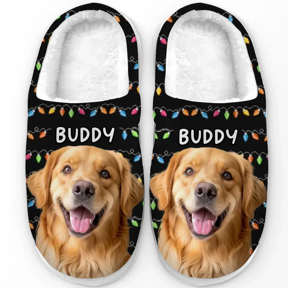 Custom Photo Nothing Says Comfort Like A Cozy Pair Of Slippers For Pet Lovers - Dog & Cat Personalized Custom Fluffy Slippers - Christmas Gift For Pet Owners, Pet Lovers - Image 6