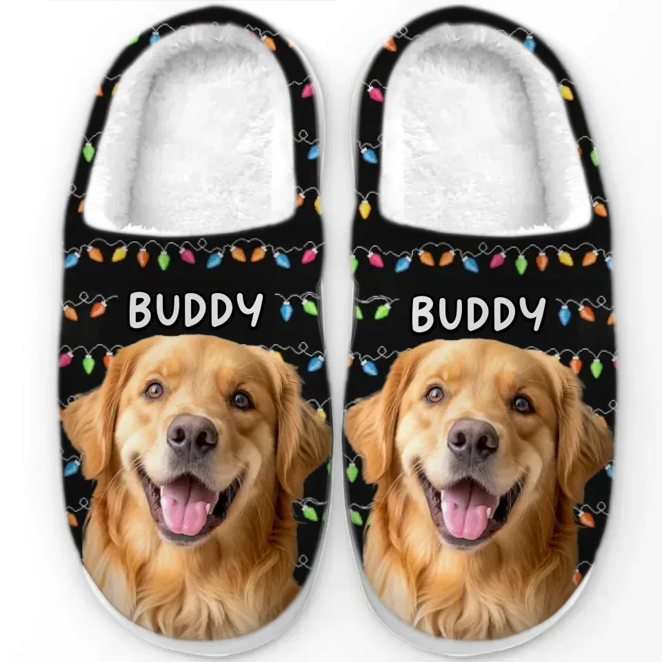 Custom Photo Nothing Says Comfort Like A Cozy Pair Of Slippers For Pet Lovers - Dog & Cat Personalized Custom Fluffy Slippers - Christmas Gift For Pet Owners, Pet Lovers - Image 7