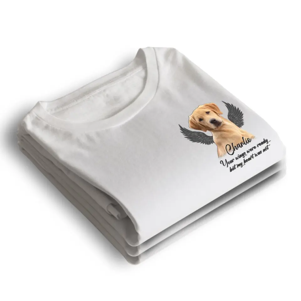 Custom Photo Once By My Side, Forever In My Heart - Memorial Personalized Custom Unisex T-shirt, Hoodie, Sweatshirt - Sympathy Gift For Pet Owners, Pet Lovers - Image 5