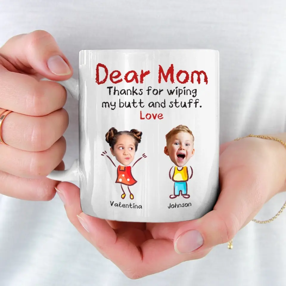 Custom Photo Our Family Stay Together And Forever - Family Personalized Custom Mug - Gift For Family Members - Image 3