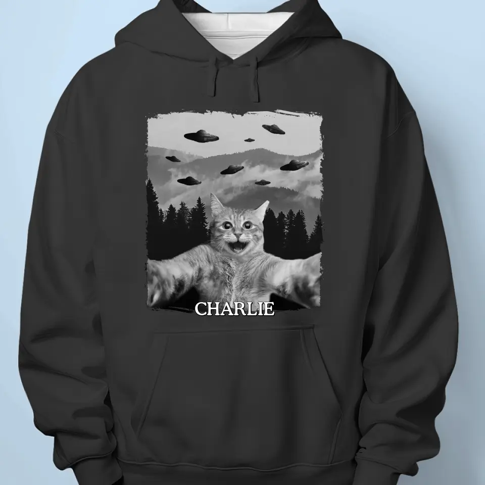 Custom Photo Pets Are Invasive Alien Species - Dog & Cat Personalized Custom Unisex T-shirt, Hoodie, Sweatshirt - Gift For Pet Owners, Pet Lovers - Image 5
