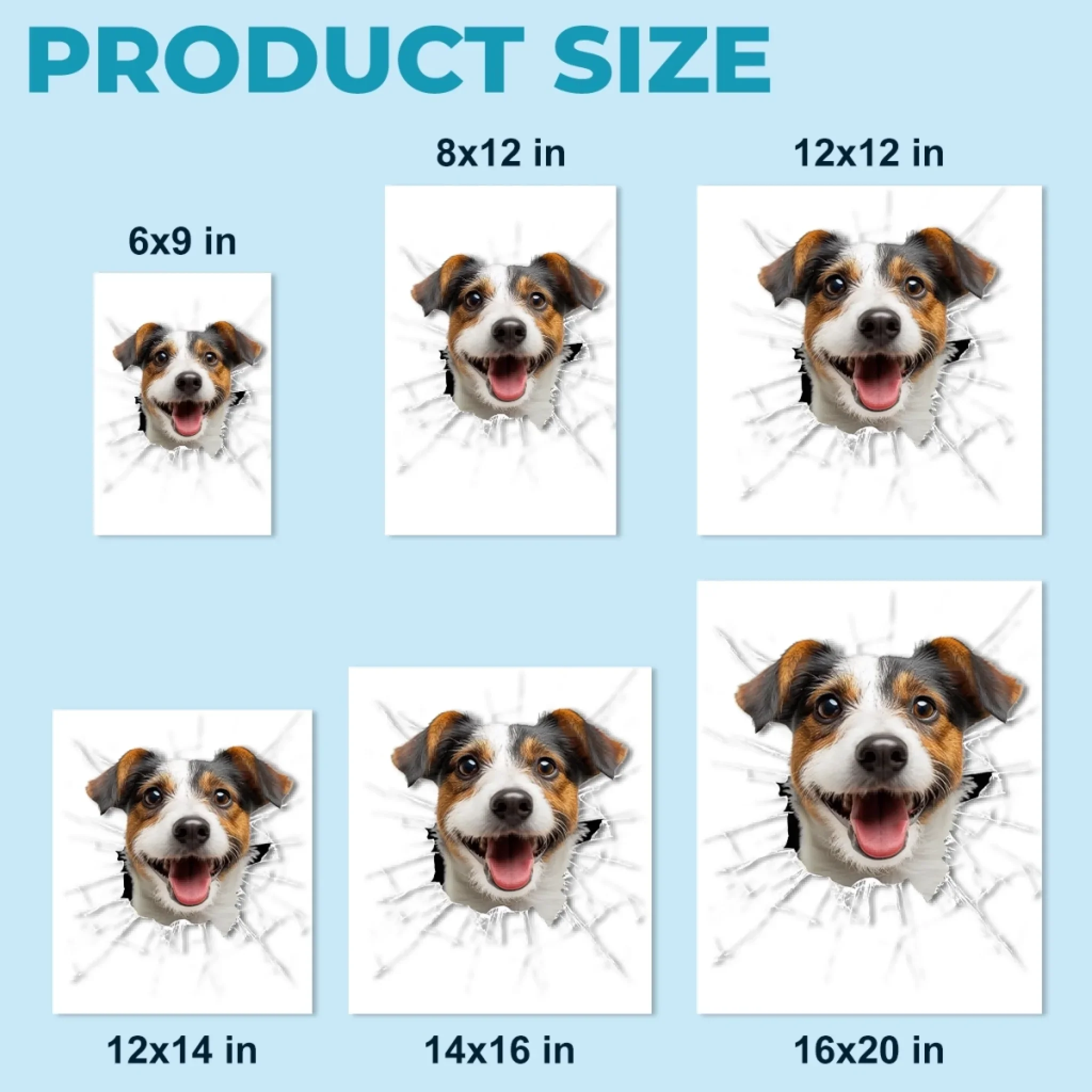 Custom Photo RV Decal - Personalized Birthday Gifts For Dog Cat Lovers, Dog Dad And Mom, Cat Owners - Too Cool To Stay Inside - Image 5
